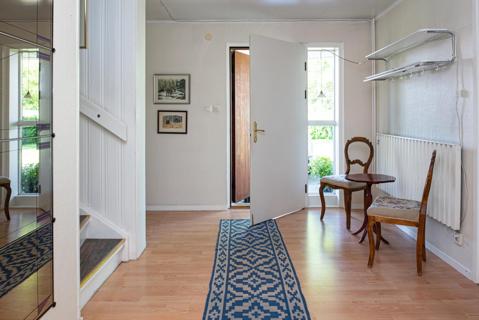 Hall/entré i souterängplan