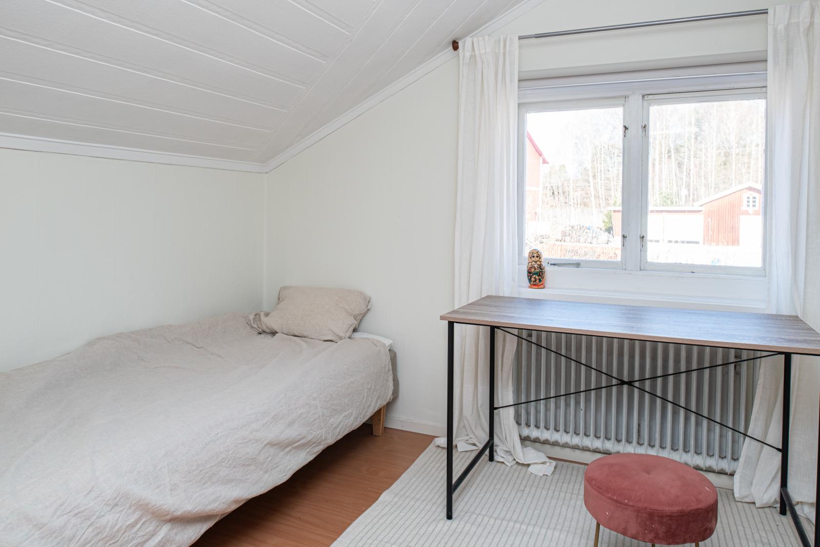 Sovrum på övre plan