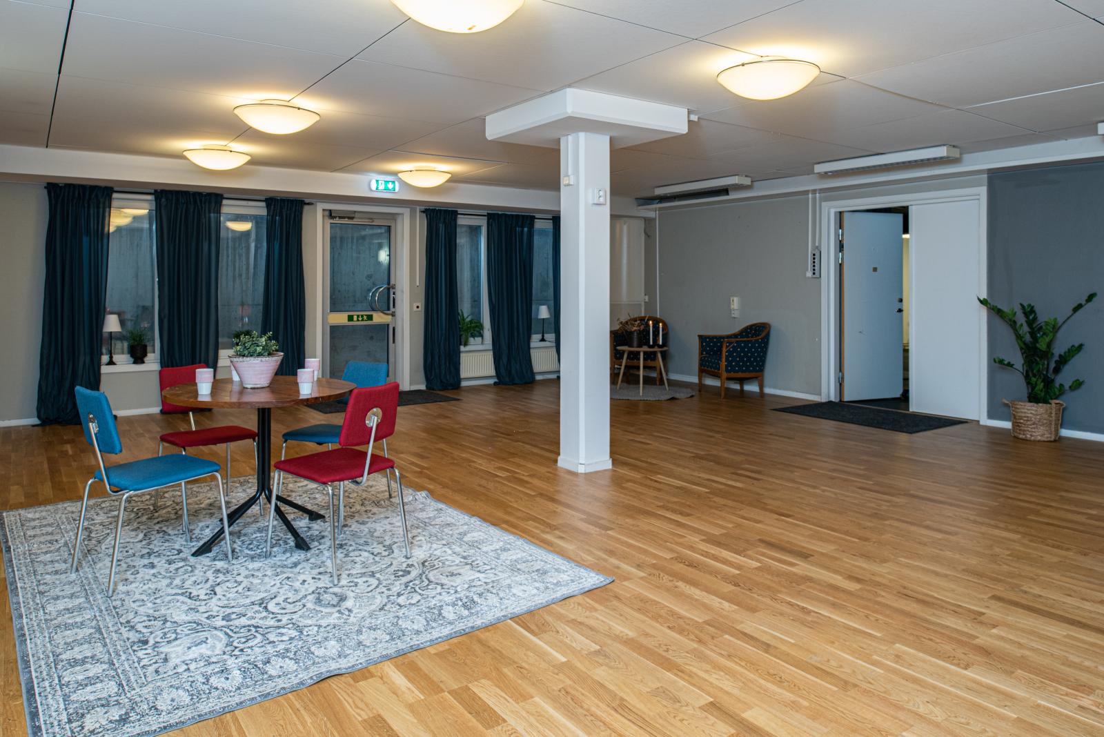 Lokaler i källarplanet