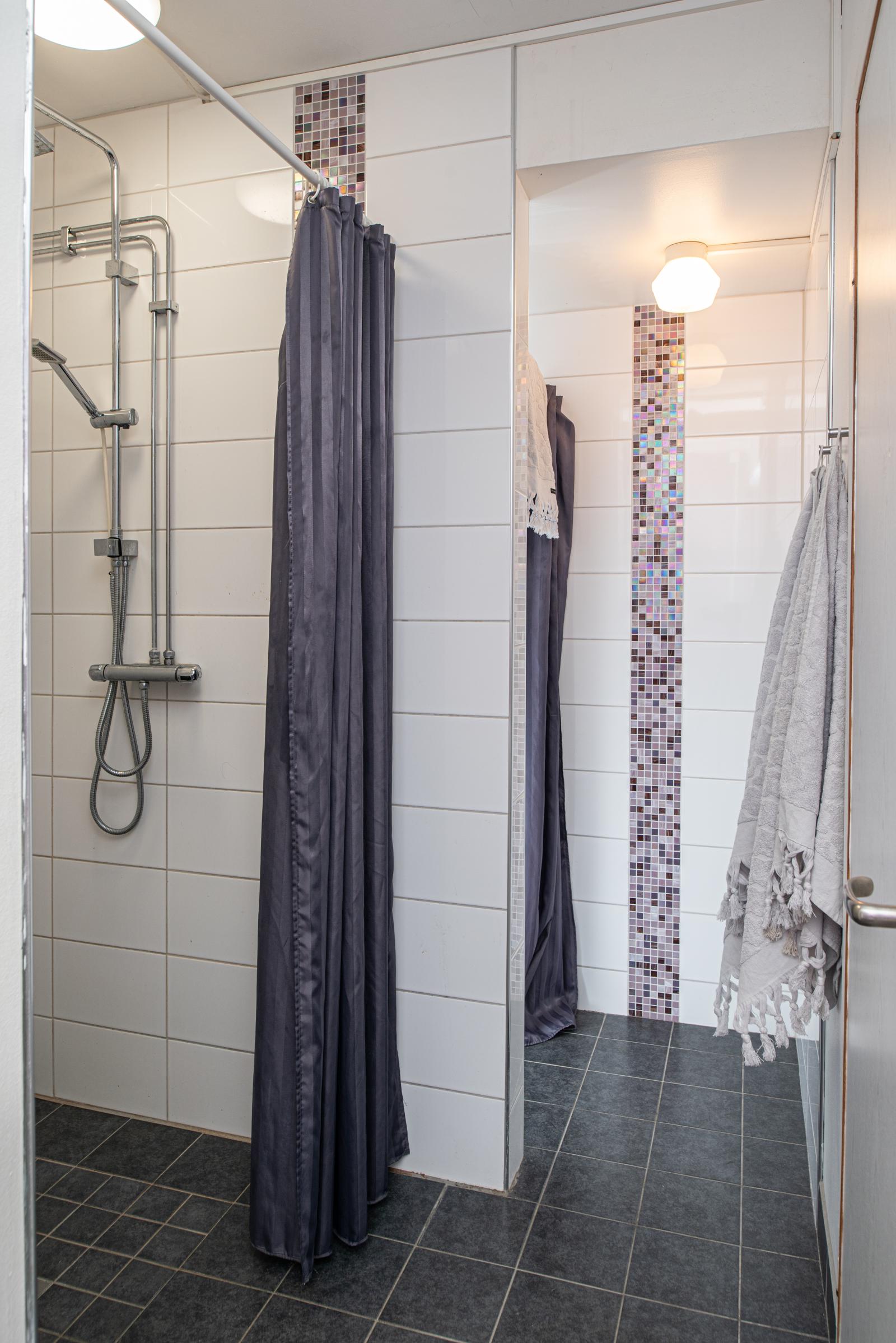 Dusch/omklädning källarplan