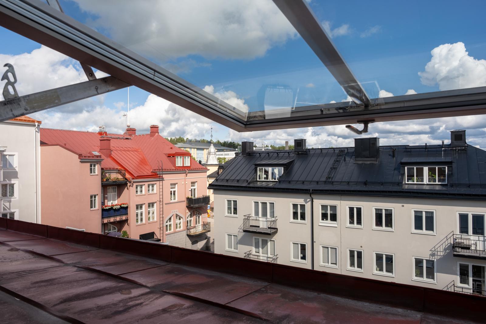 Utsikt från lägenheten 