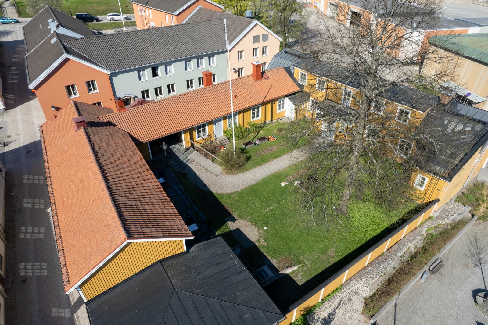 Flygbild Prästgården