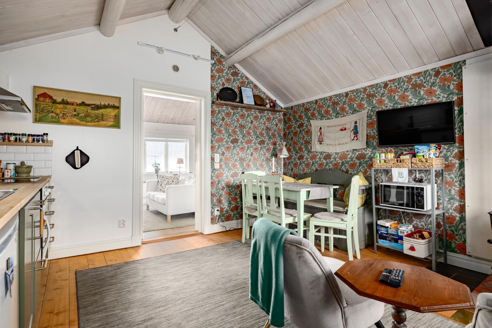 Gästhus -  allrumsdel 