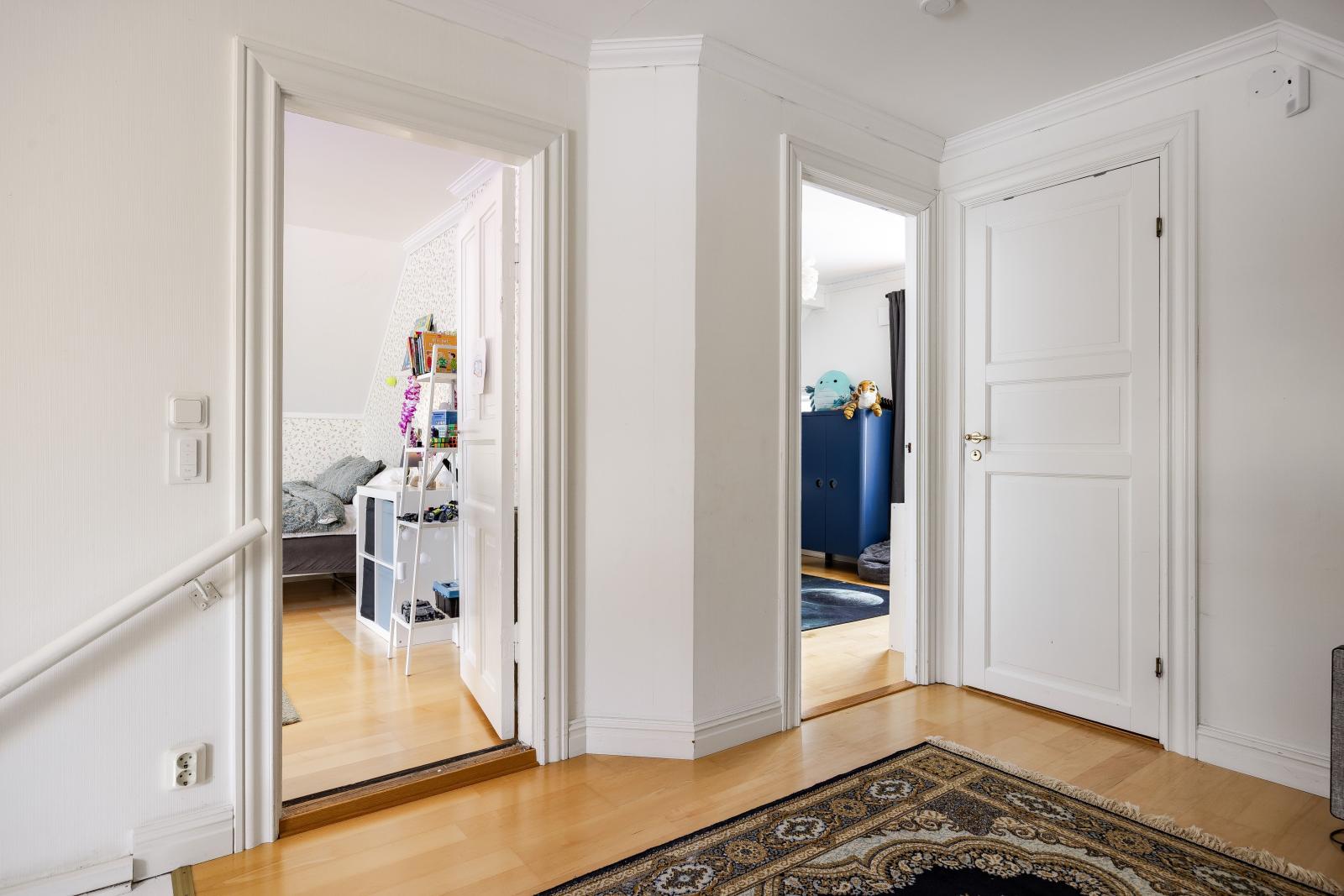 Välkommen till övre plan