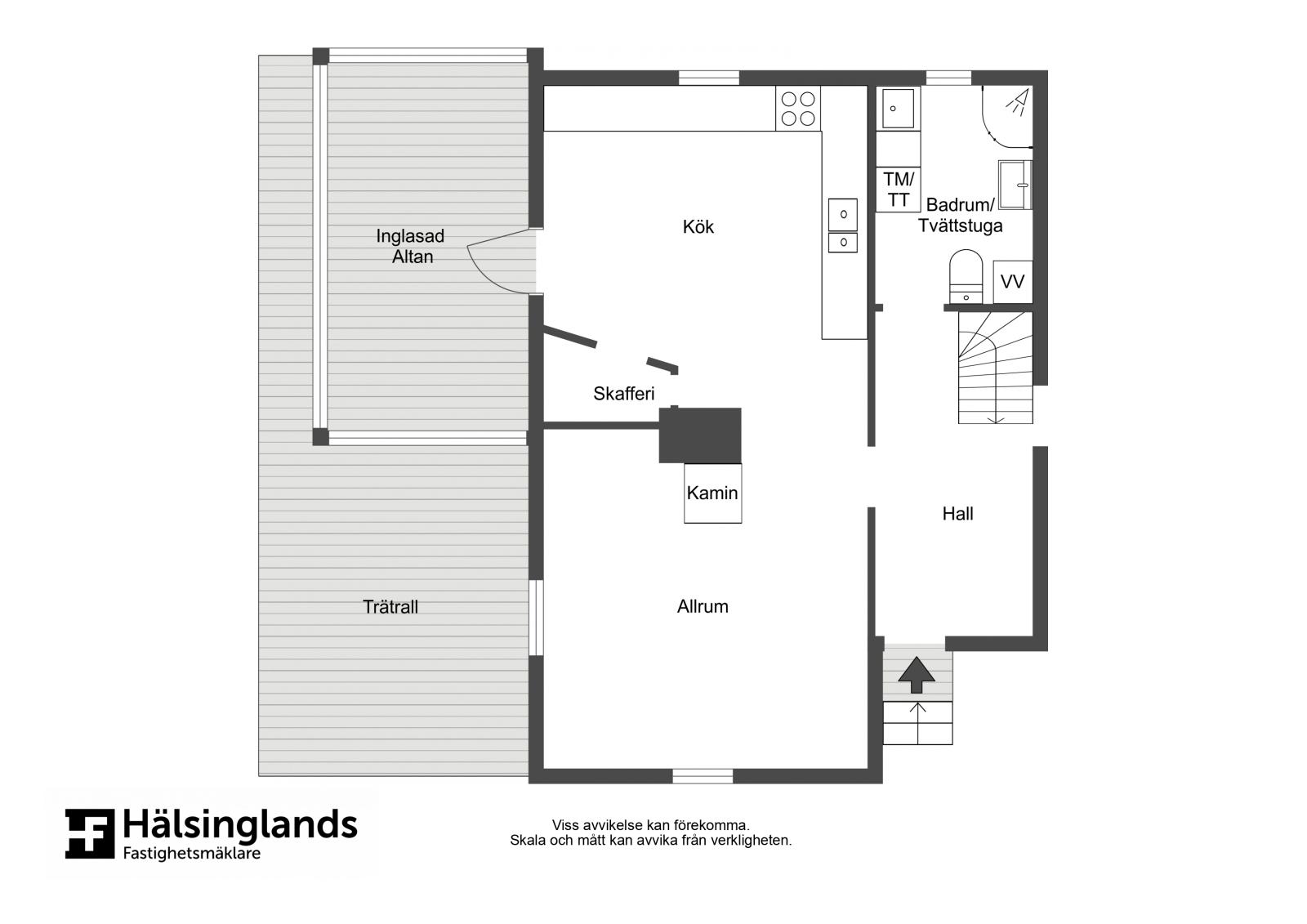 Planritning entréplan