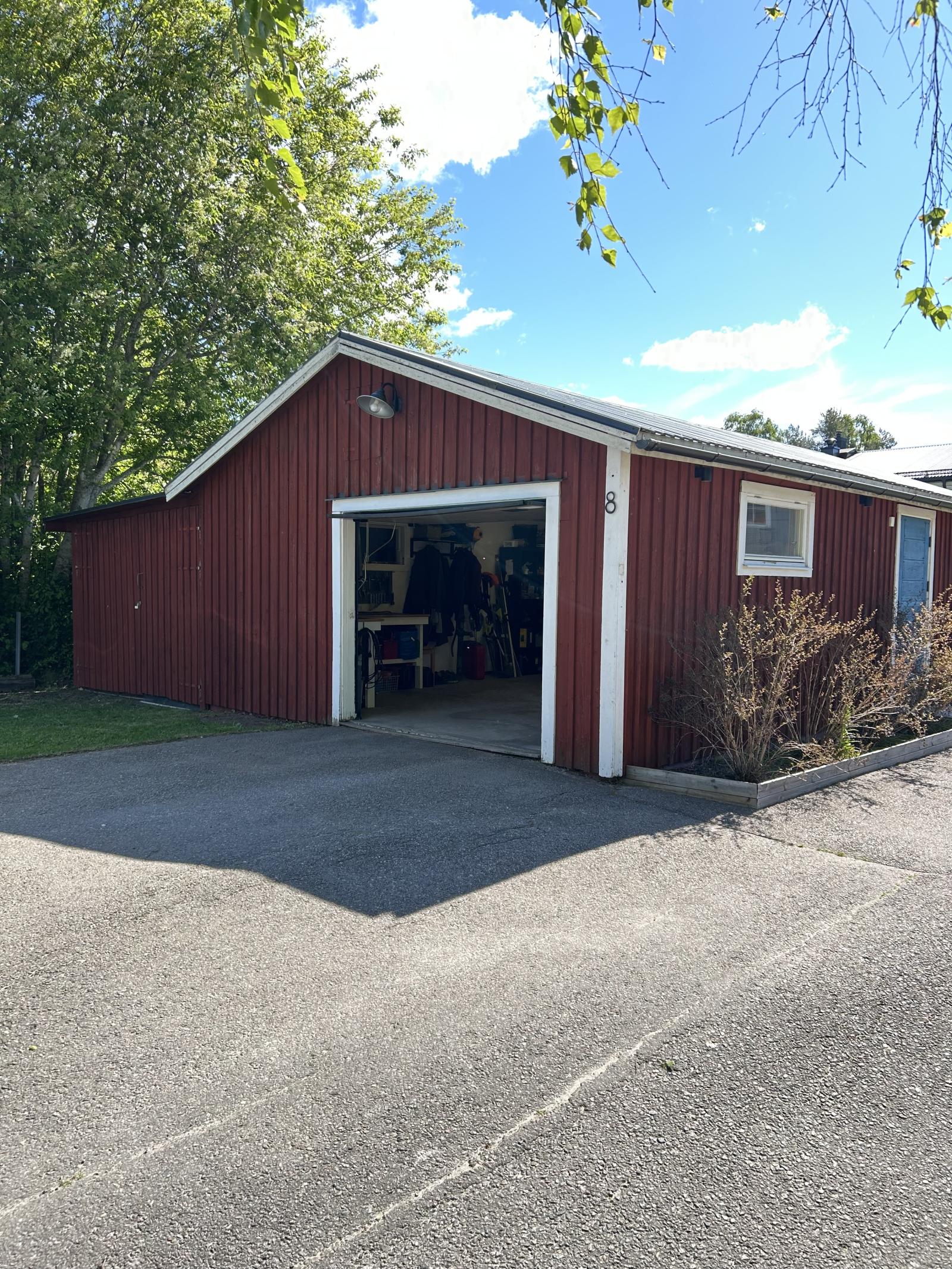 Garage, varm och kallförråd