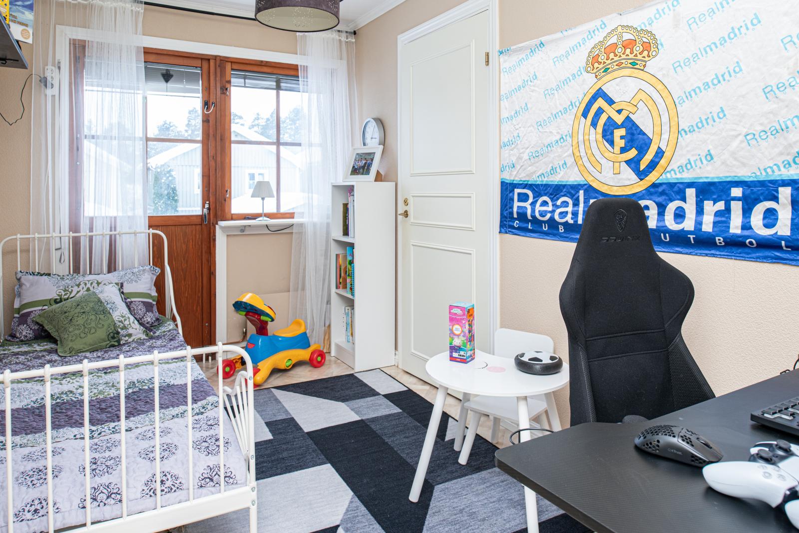 Sovrum på övervåningen