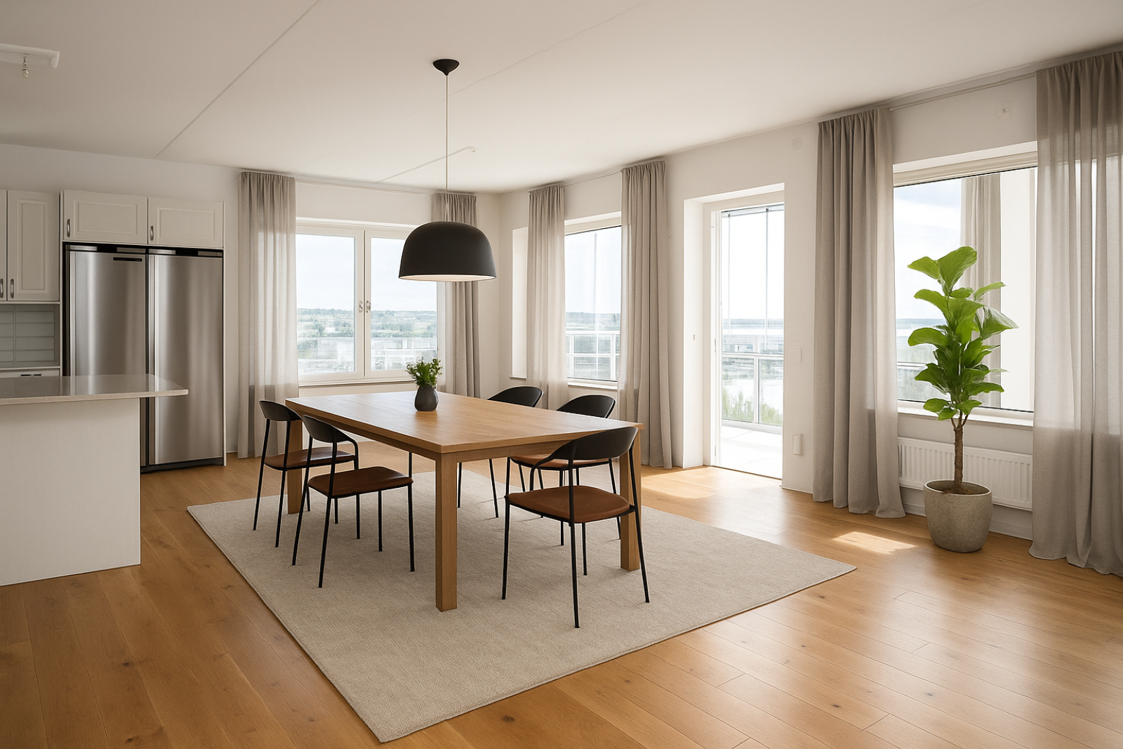 Digital styling vardagsrum