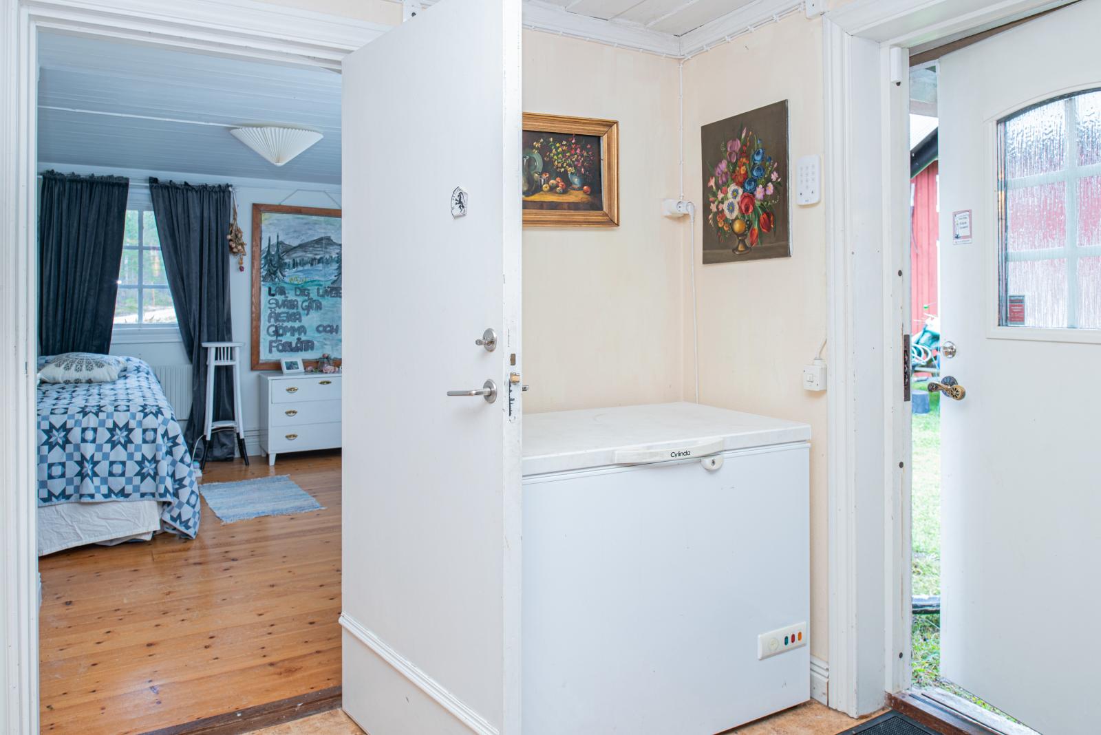 Groventré/ett av sovrummen