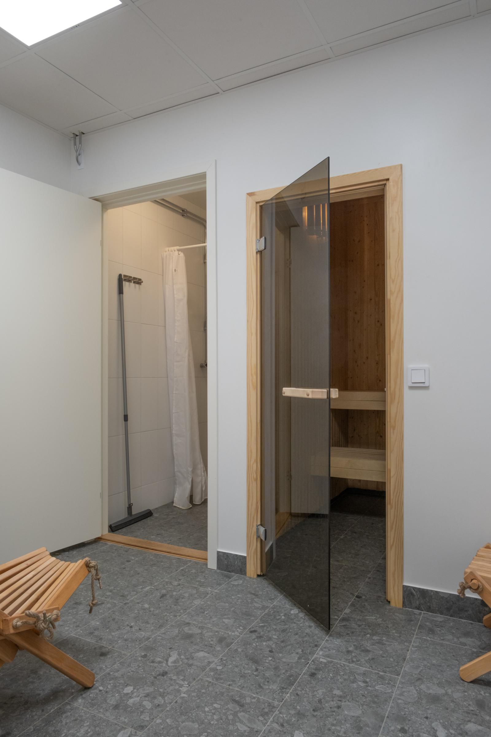 Bastu och relax i huset