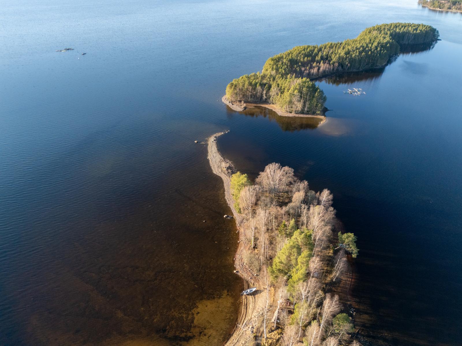 Flygfoto över Revelen