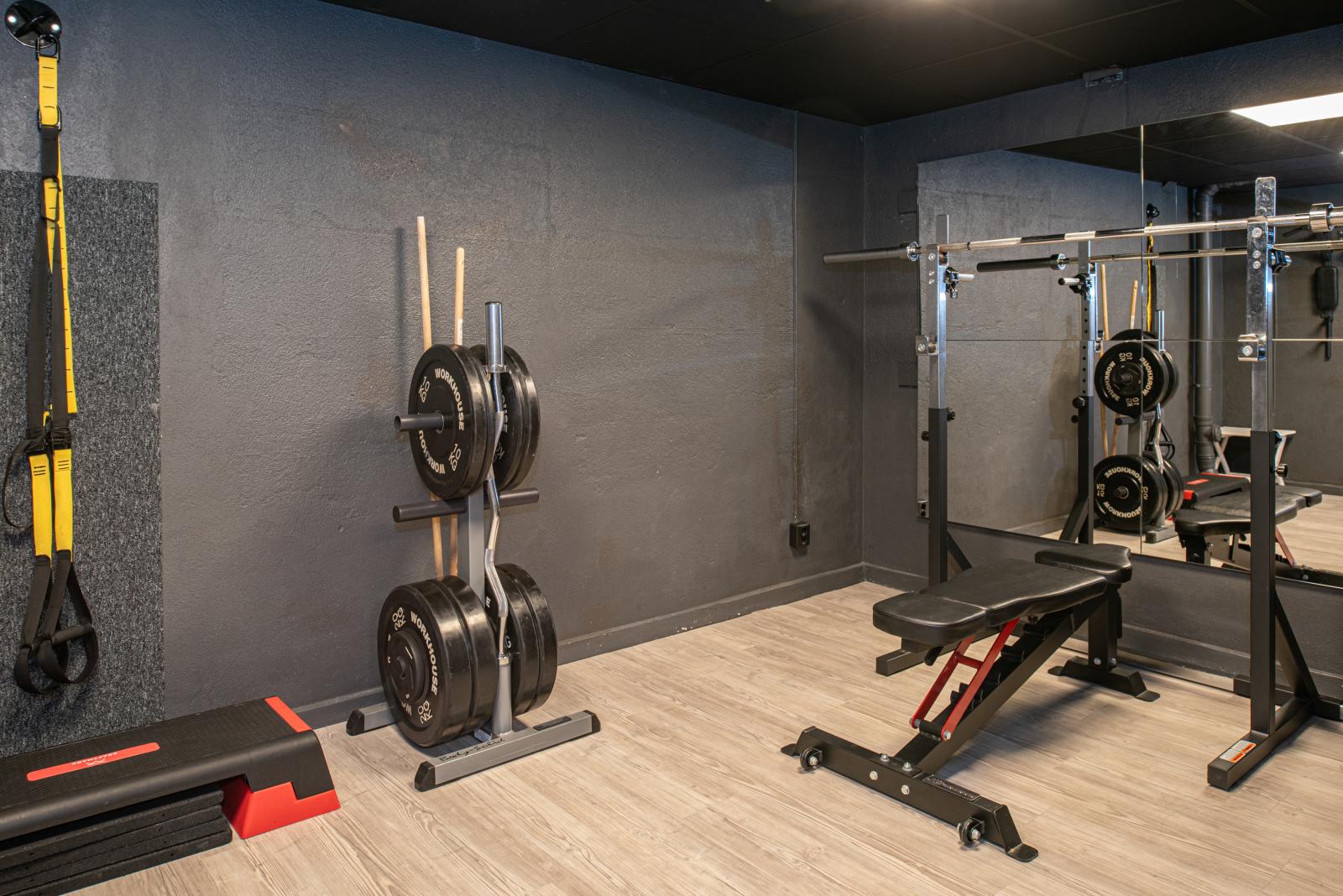 Gemensamt gym i föreningen