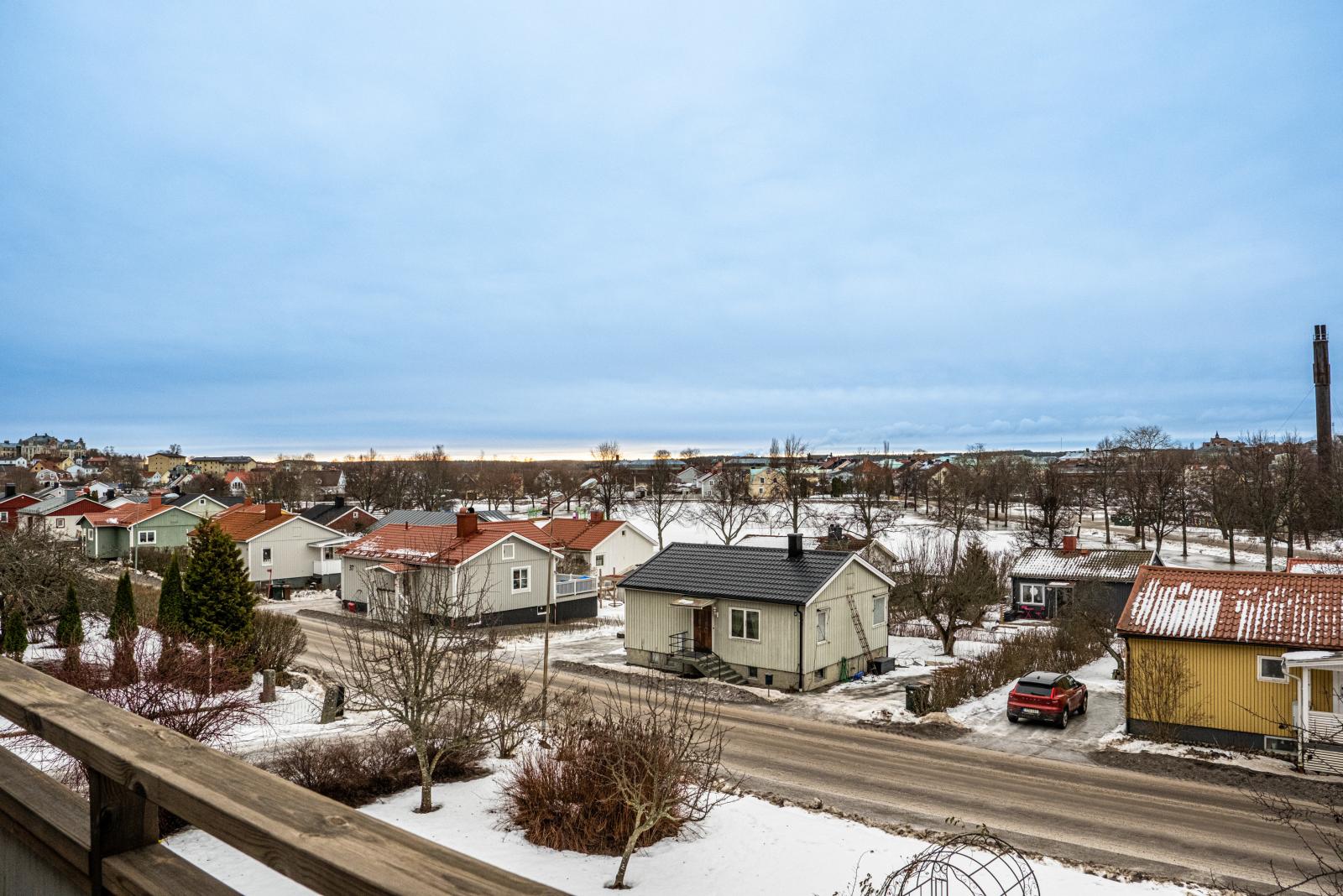 Utsikt mot Borgarparken 