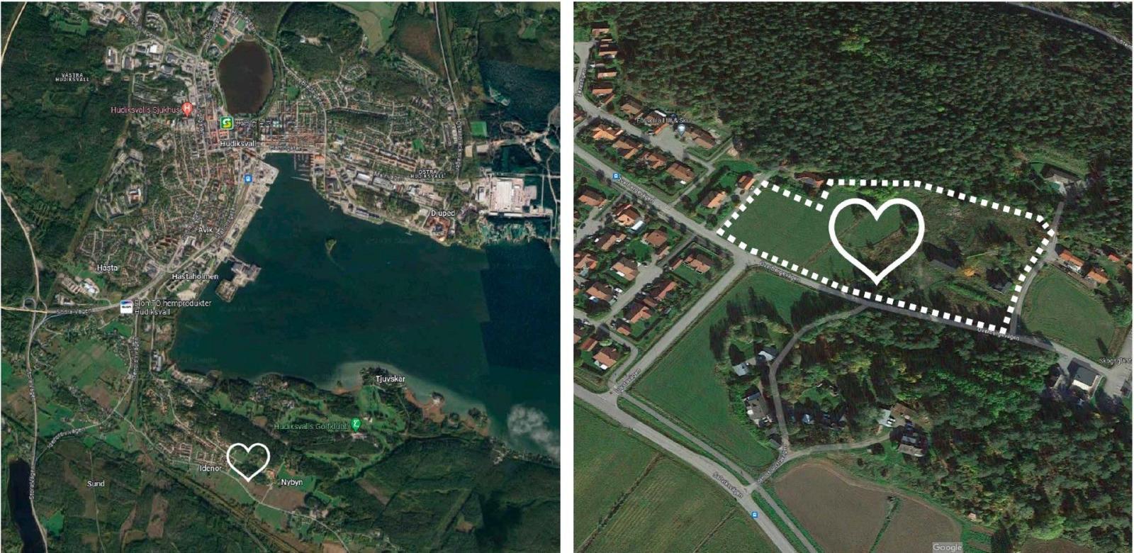 Idenor område