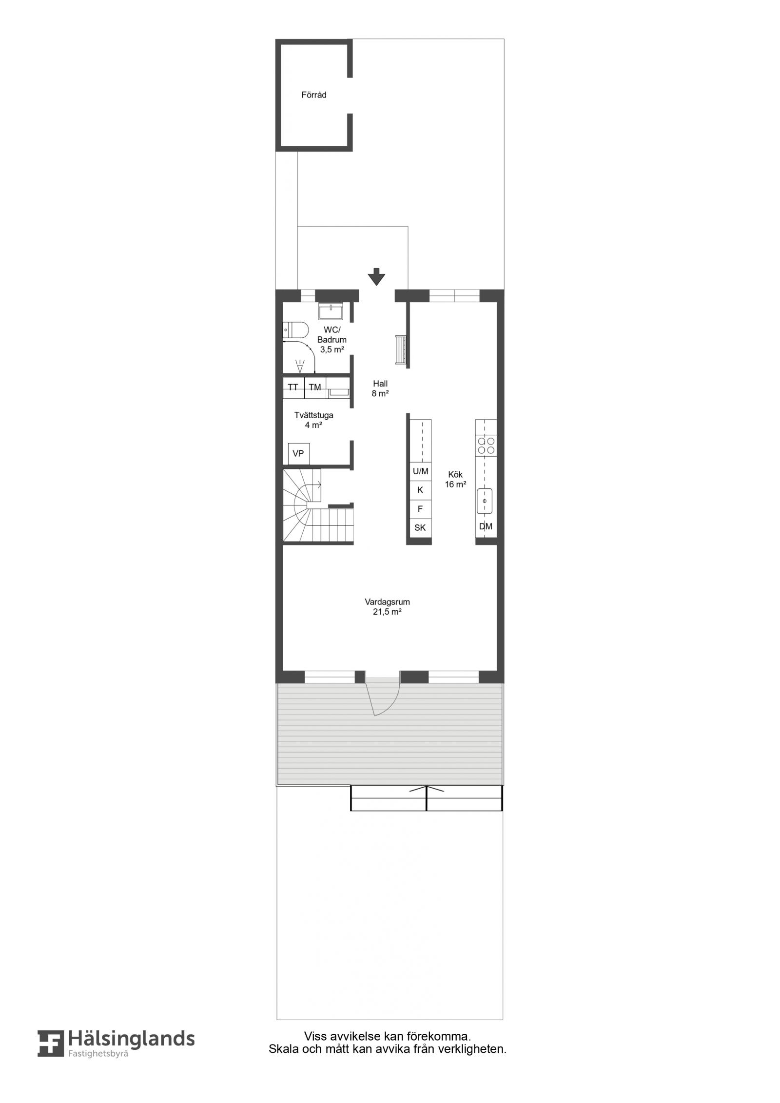 Timmergläntan 2D entréplan