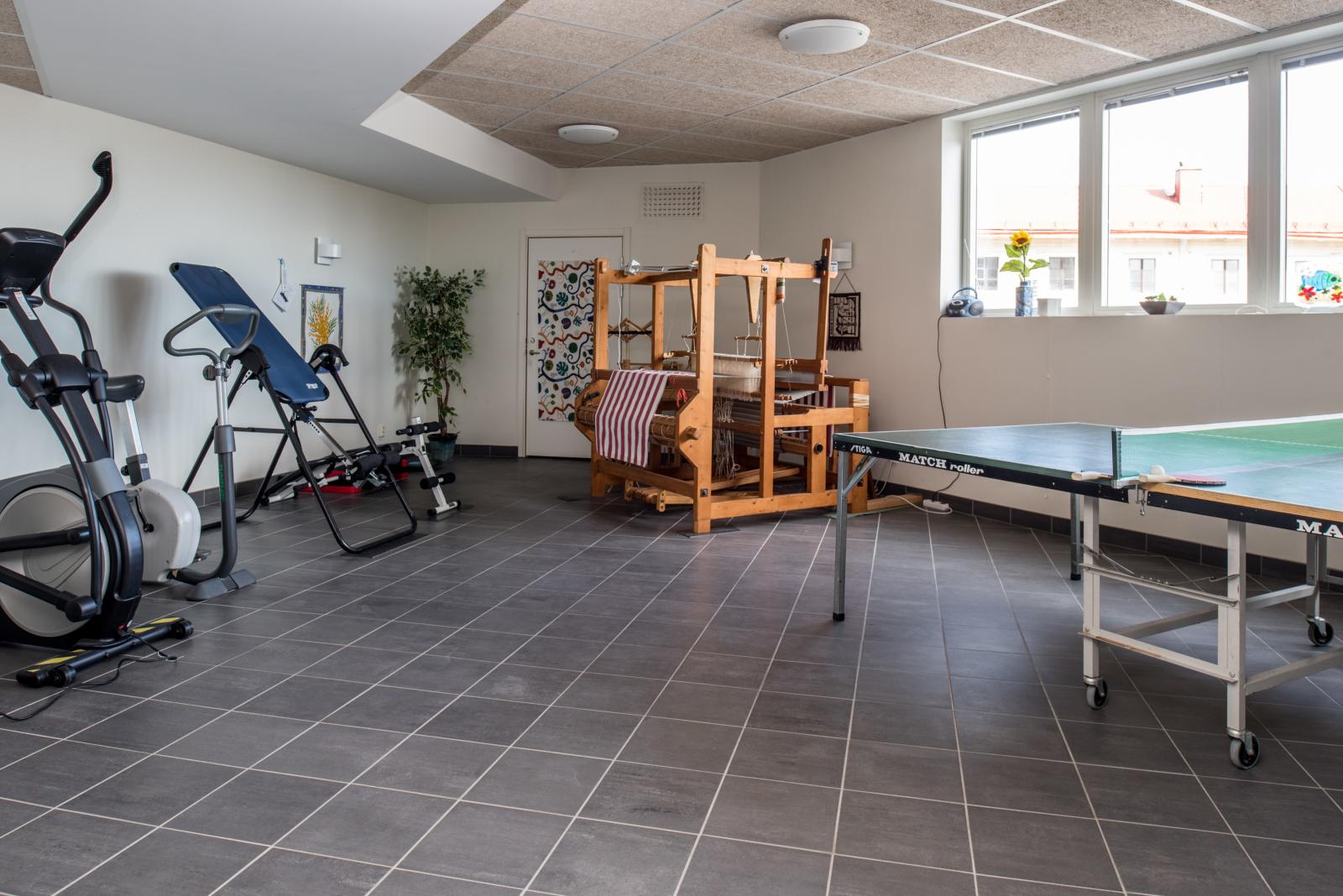 Gemensamma utrymmen att sporta i