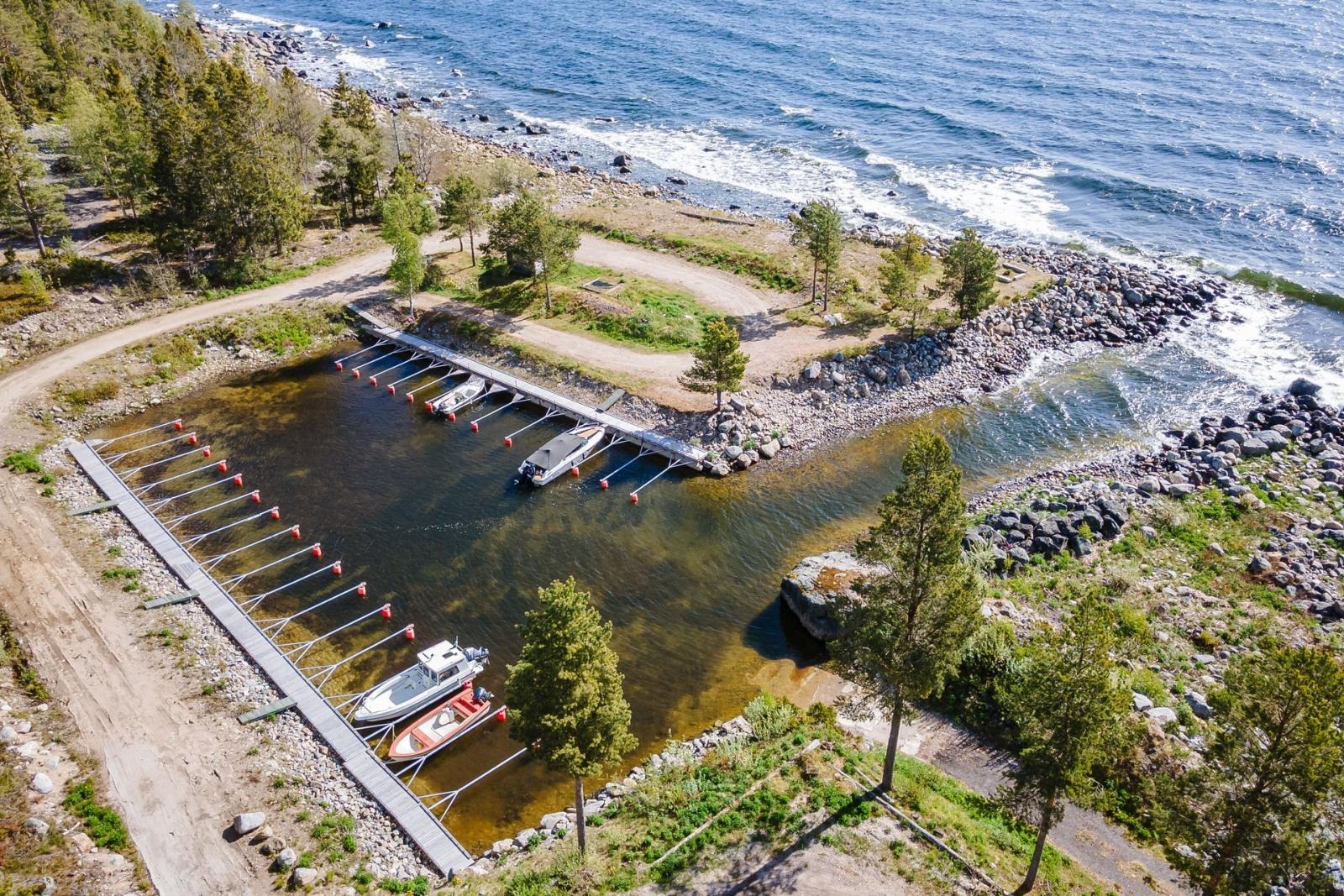 Båthamnen i Moningssand