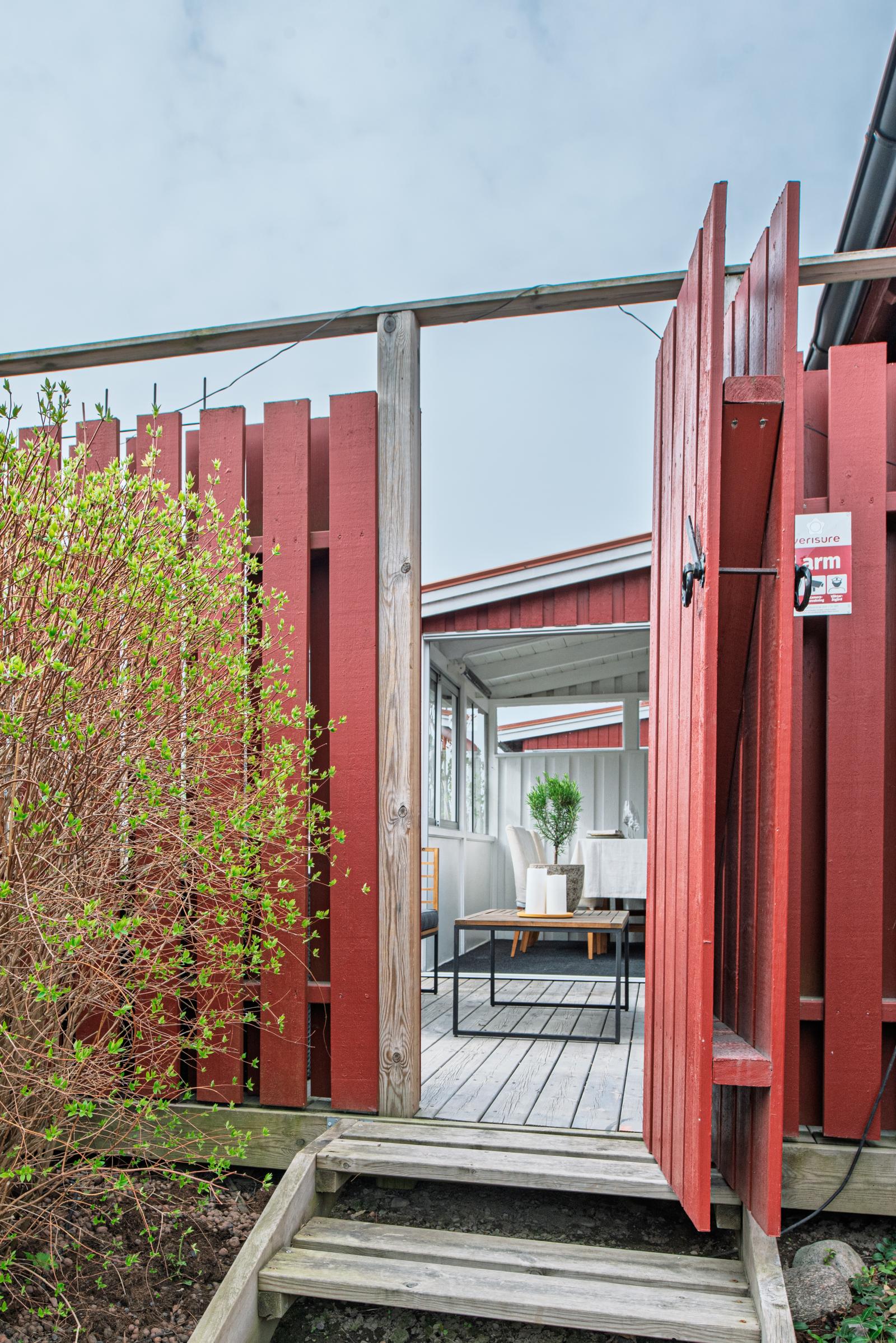 Entré till uteplatsen