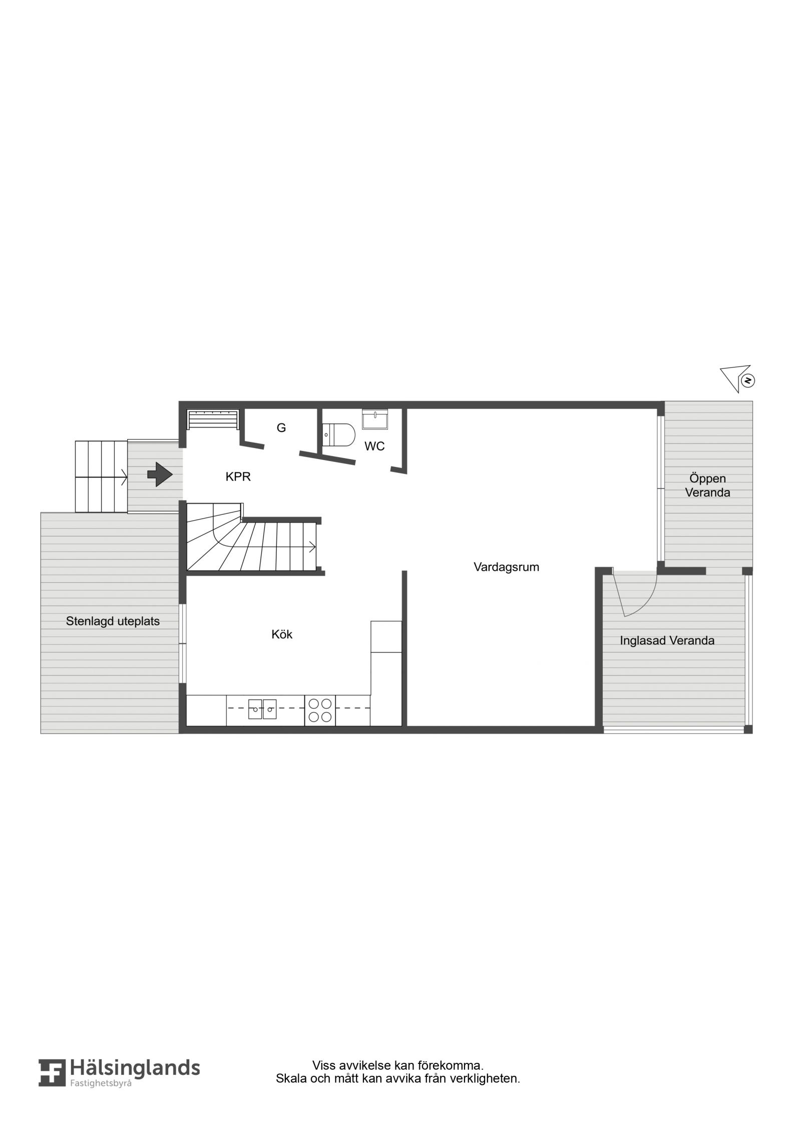 Planritning entréplan