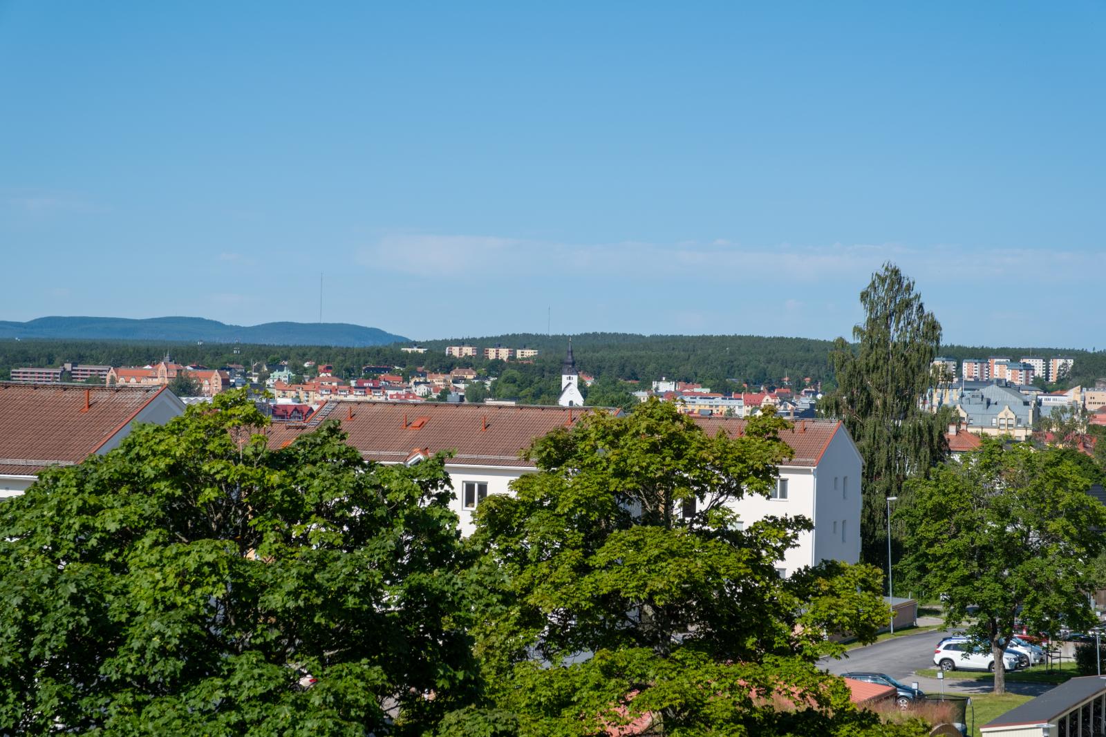 Utsikt från balkong