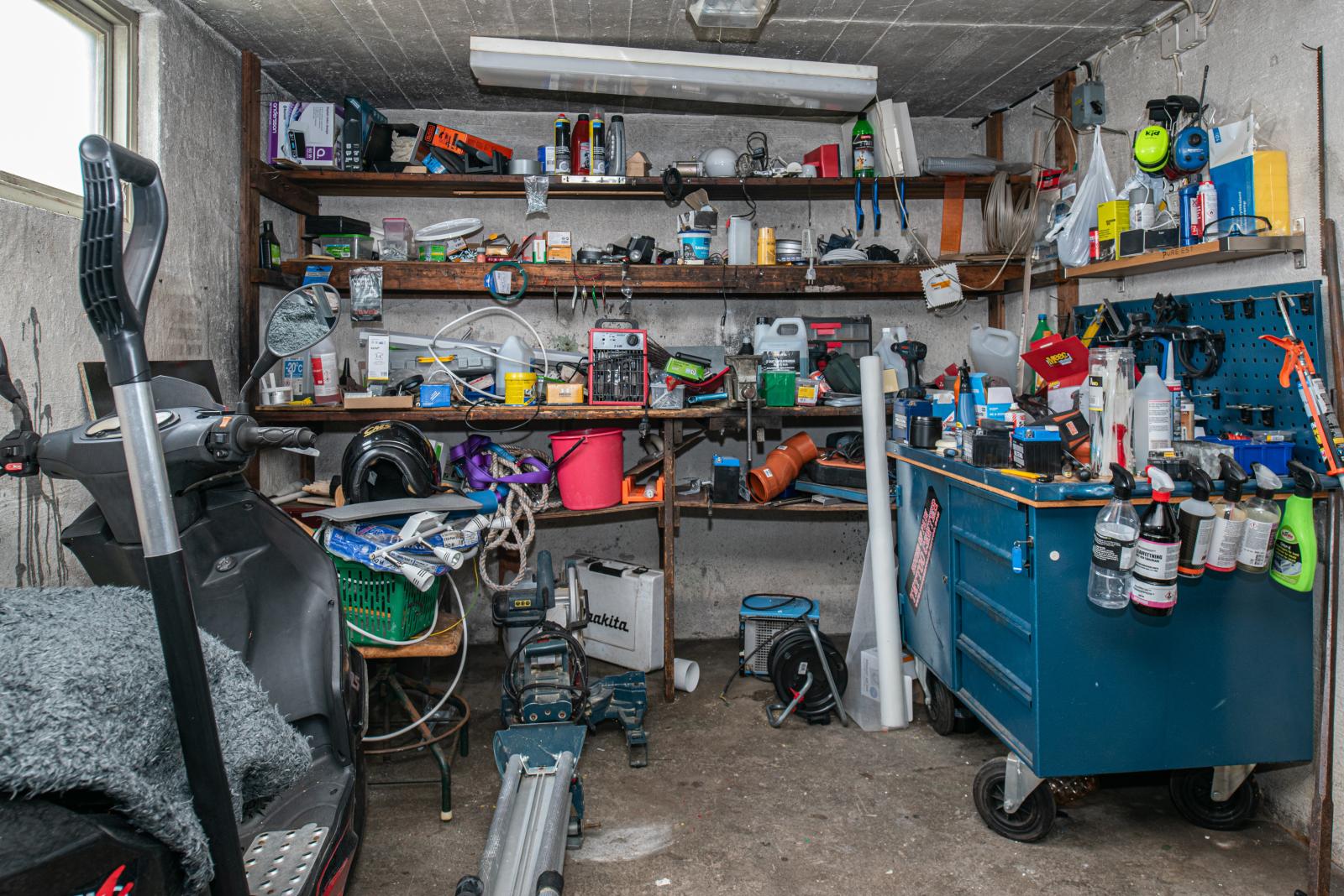 Garage i källare