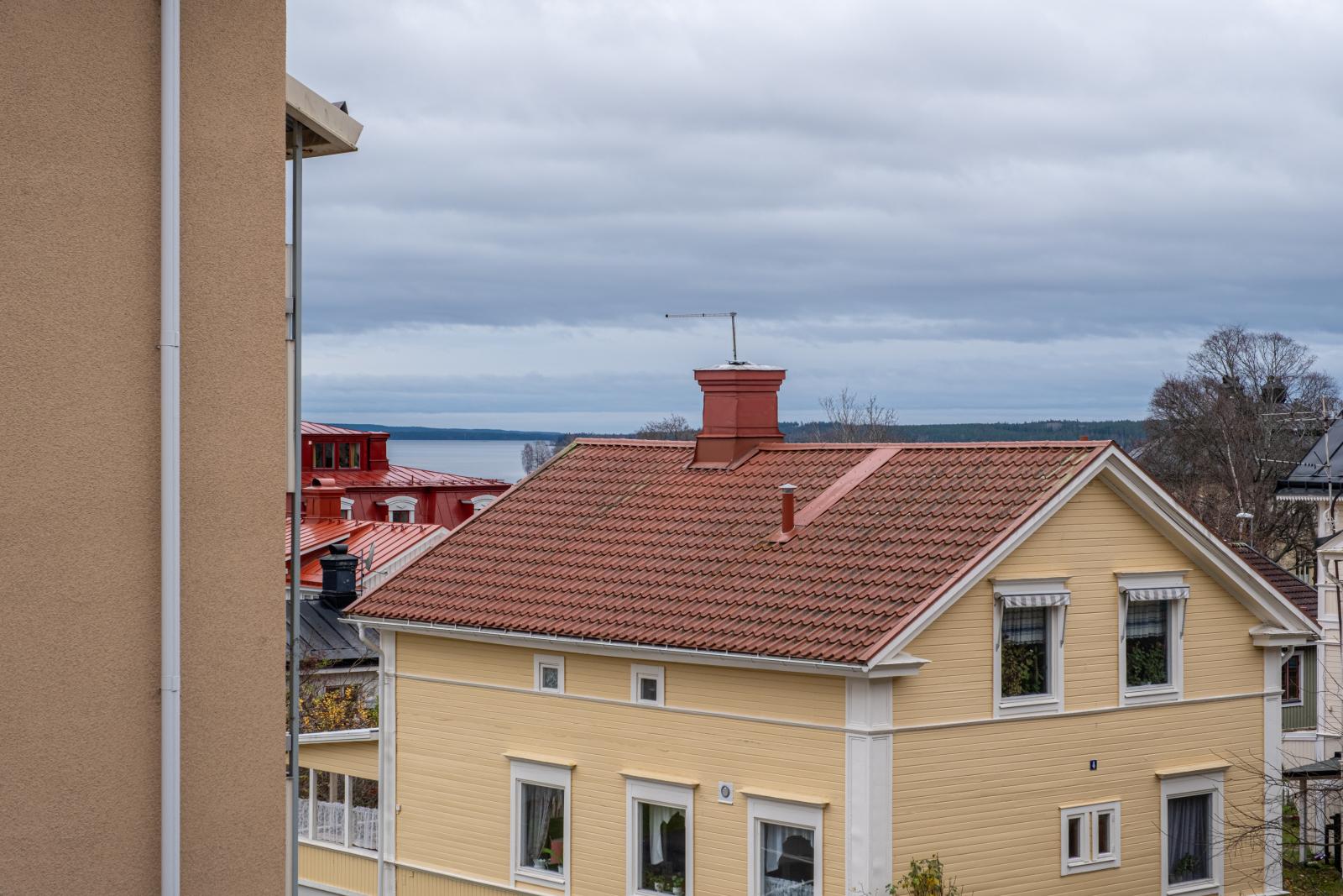 Utsikt från balkongen