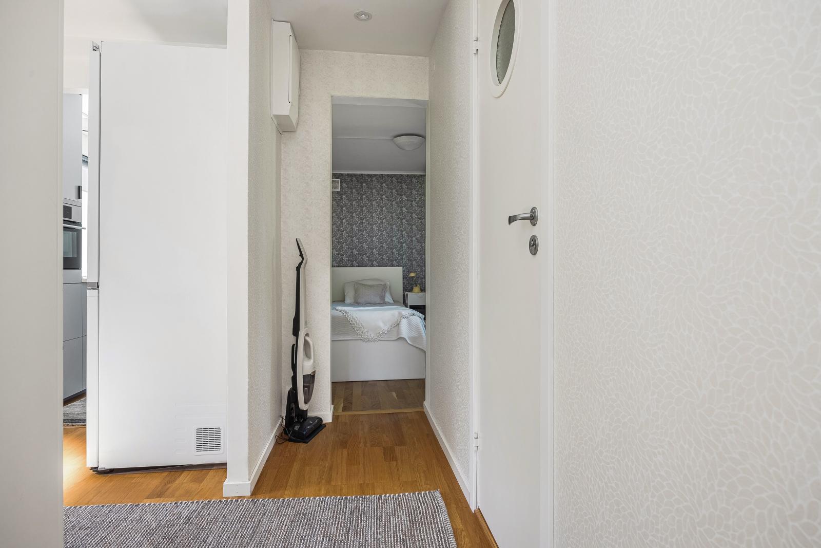 Hall vid badrum/sovrum