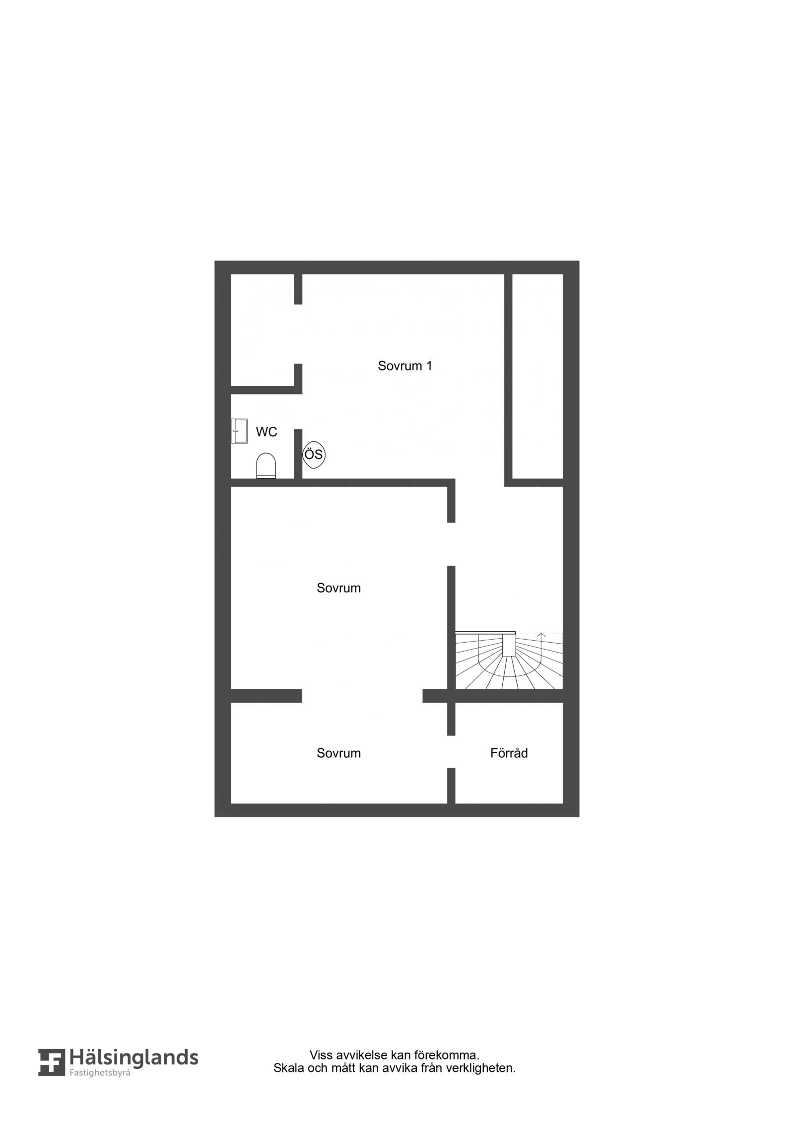 Floorplan letterhead - Norra Långgatan 5 - Våning 2 - 2D Floor Plan