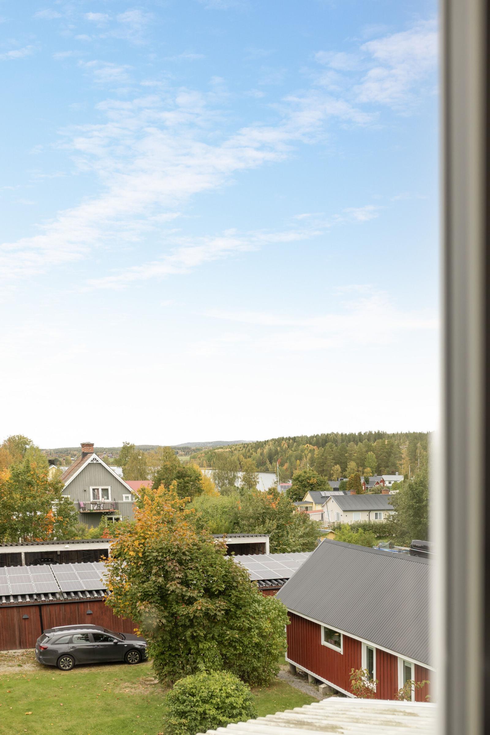Vy från sovrum 1