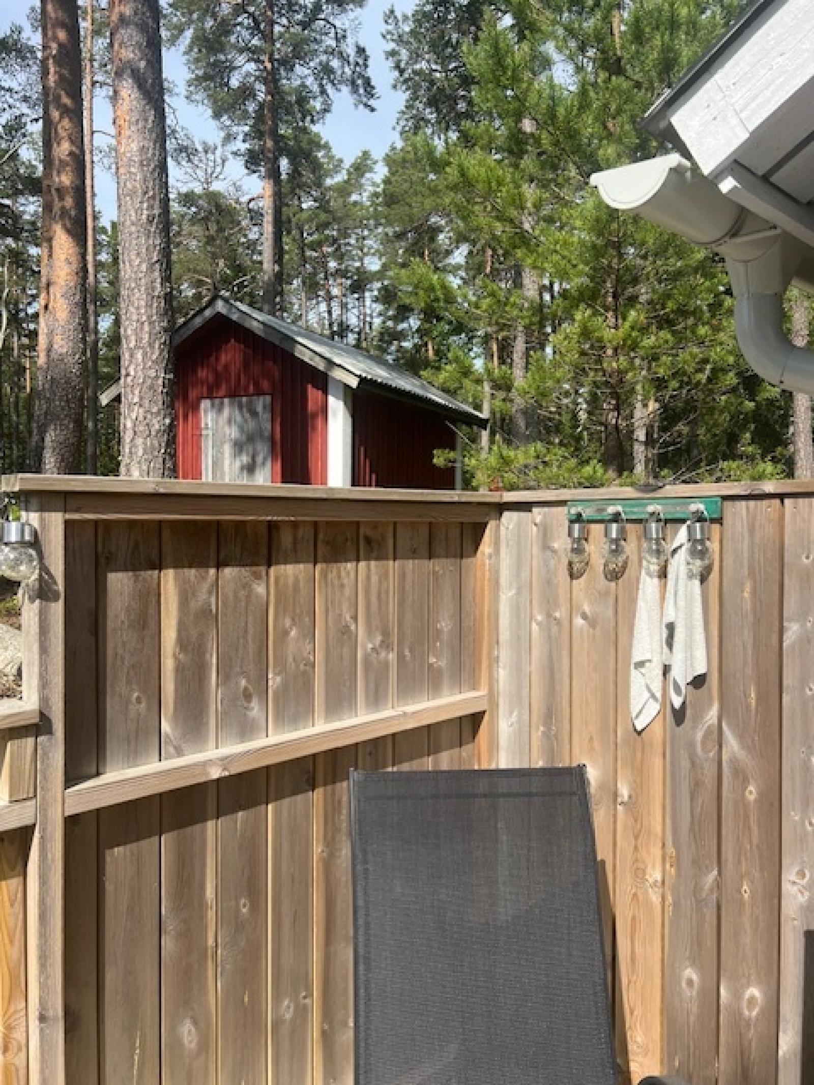 På verandan