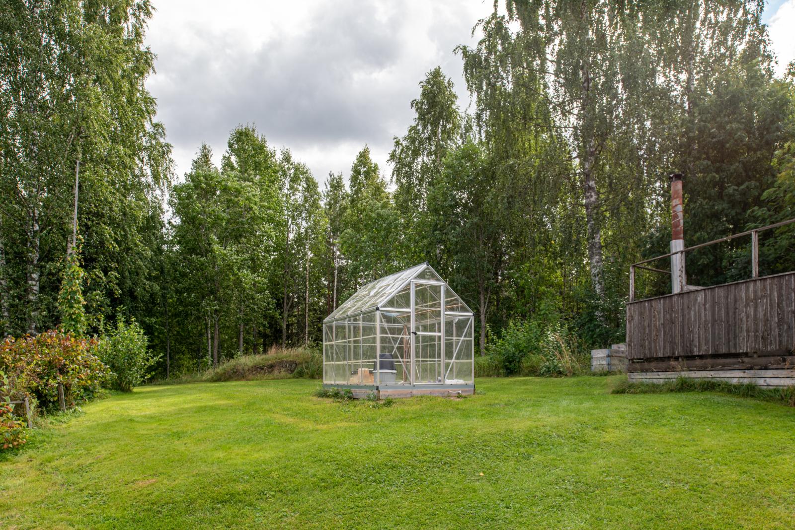 Växthus på gården