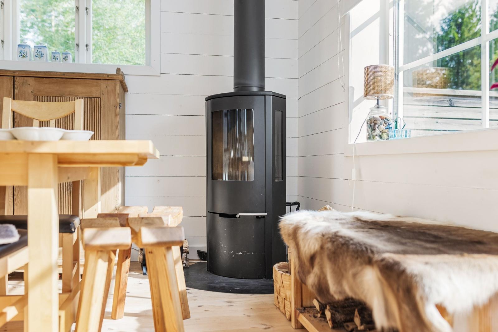  Härligt med kamin