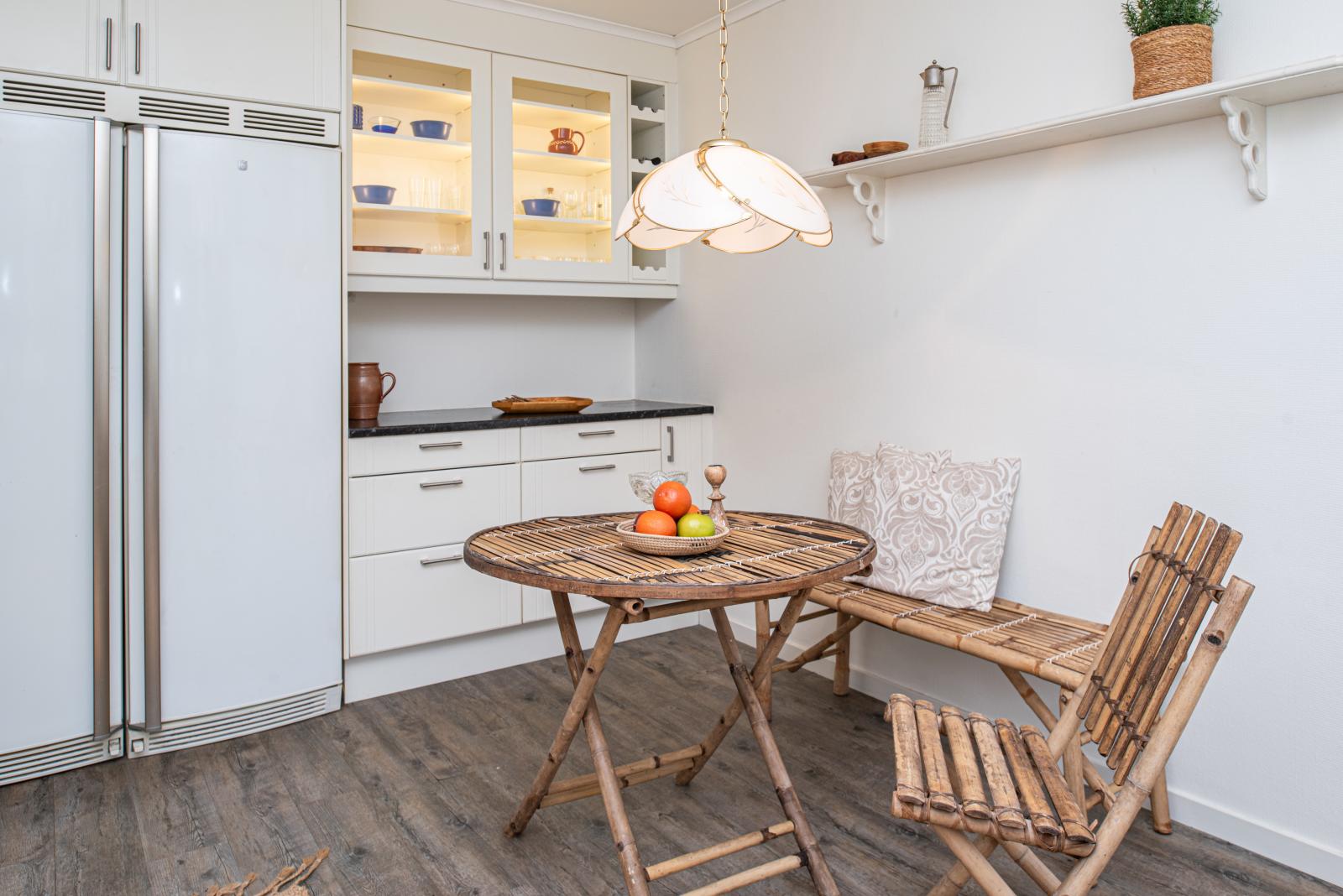 Kök med matplats