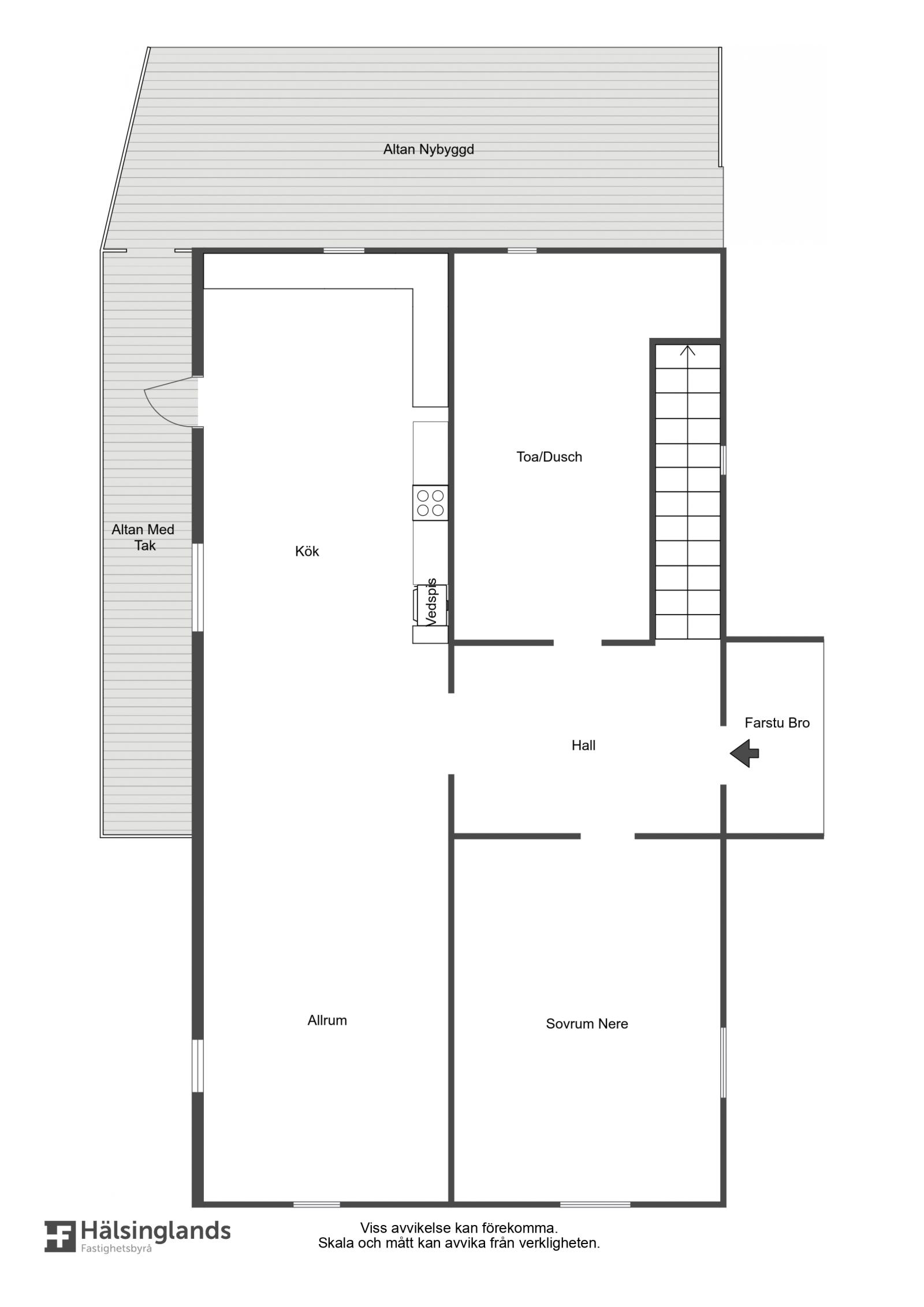 Planlösning entréplan