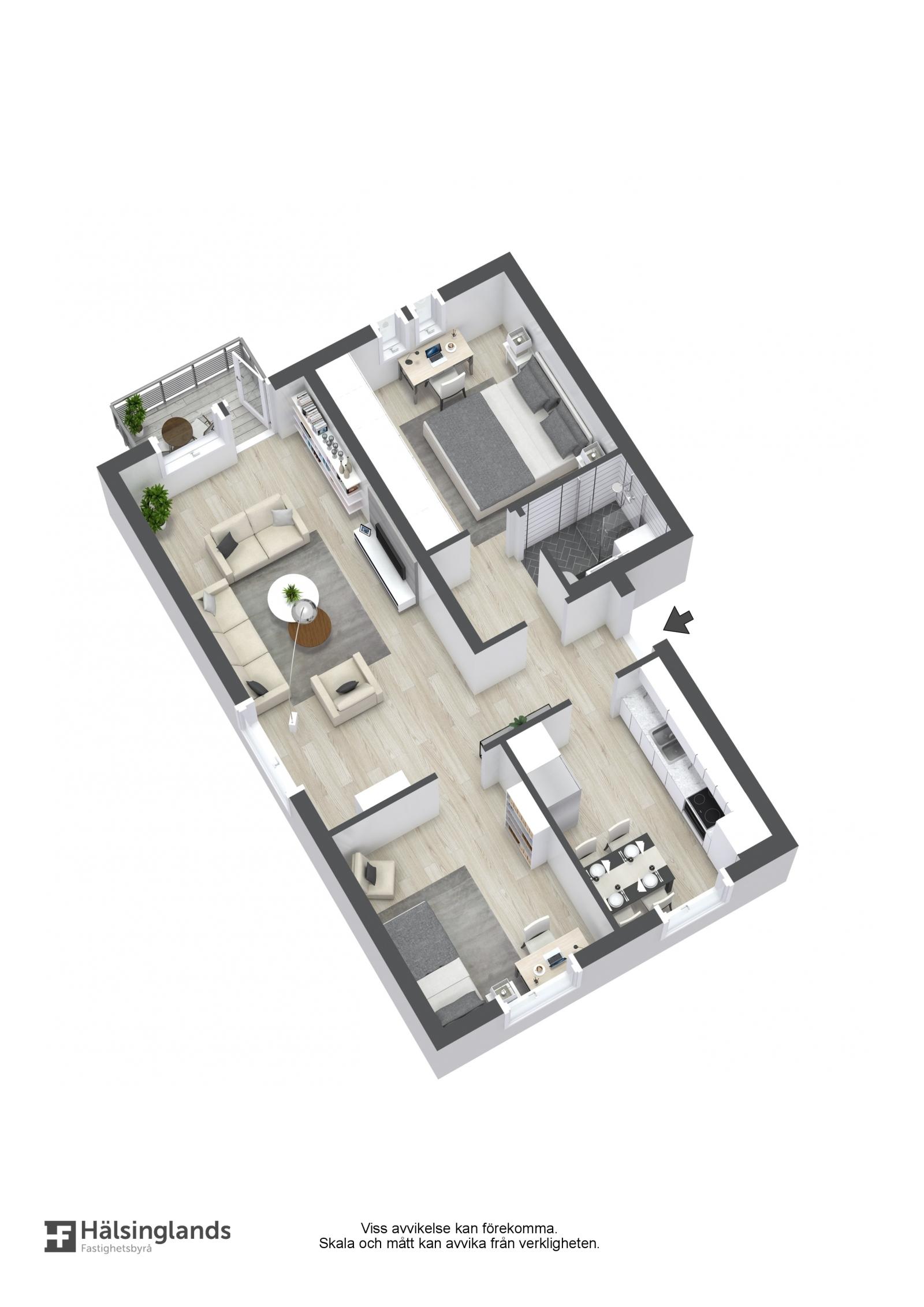 Planritning 3D