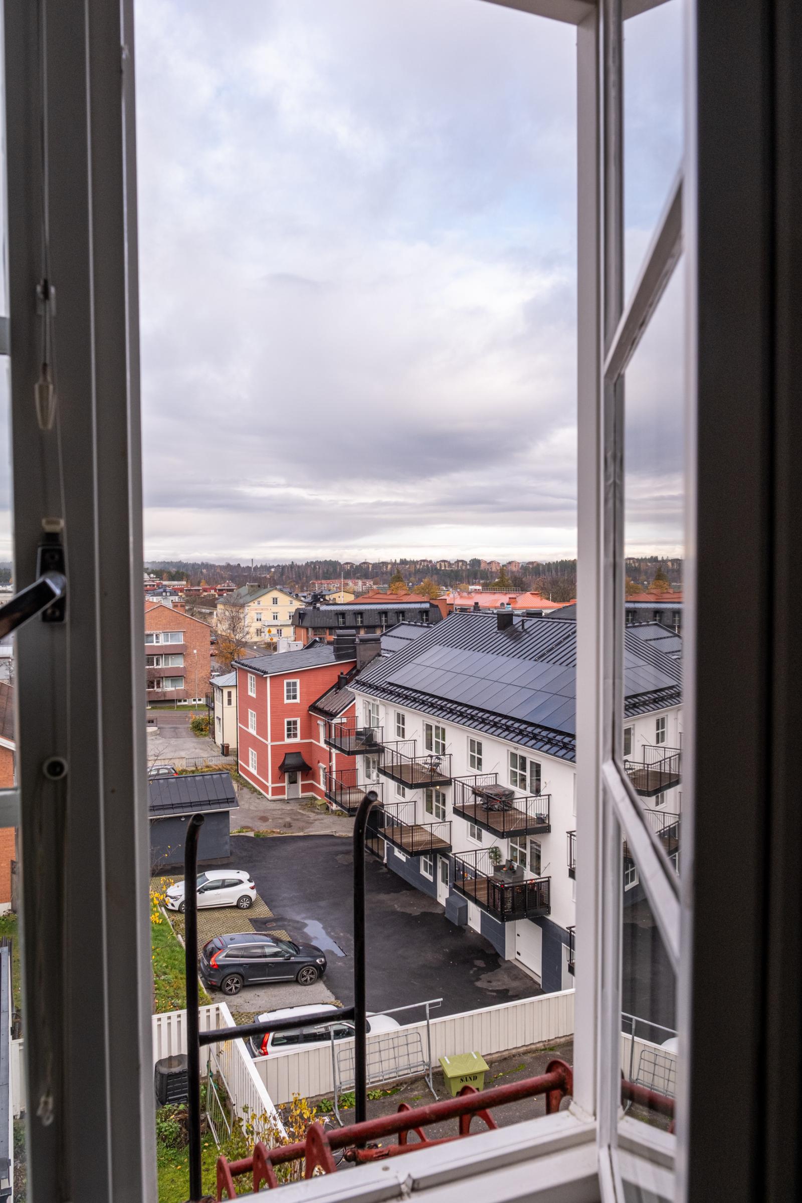 Utsikt från fönstret