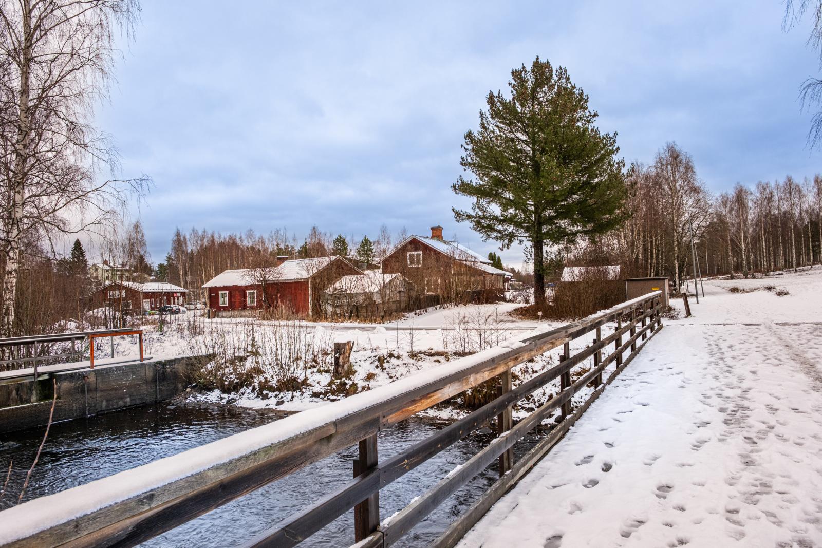 Precis vid Stömneån