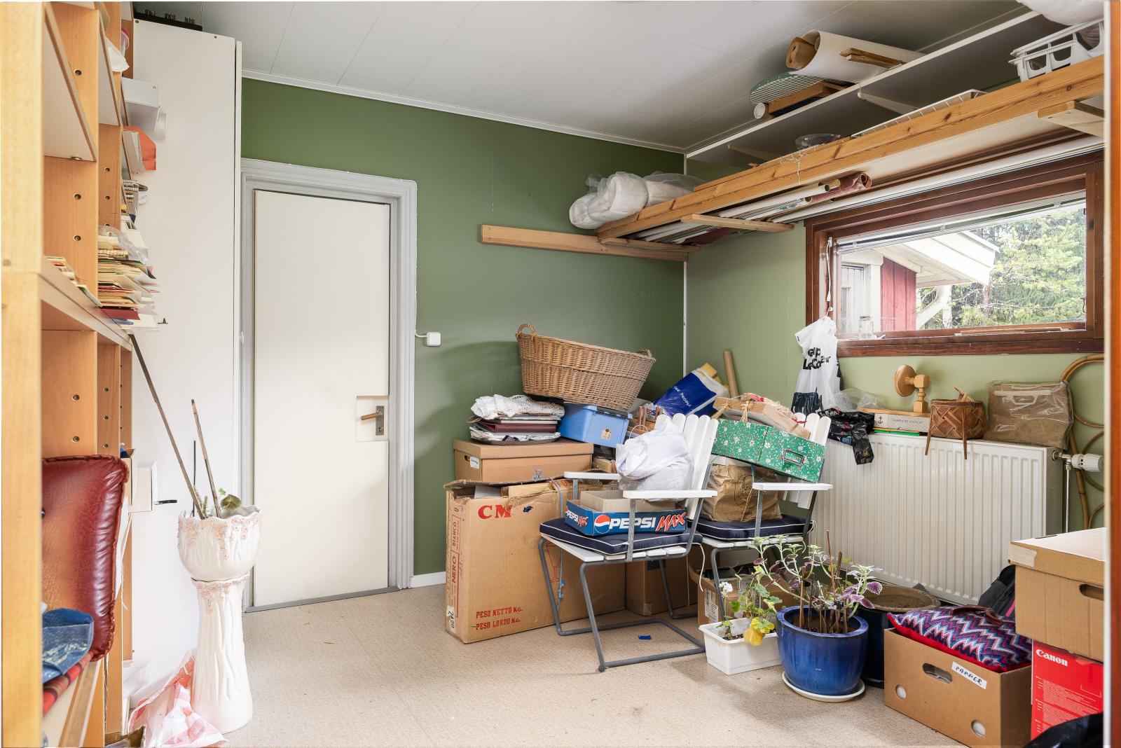 Gott om förrådsutrymmen