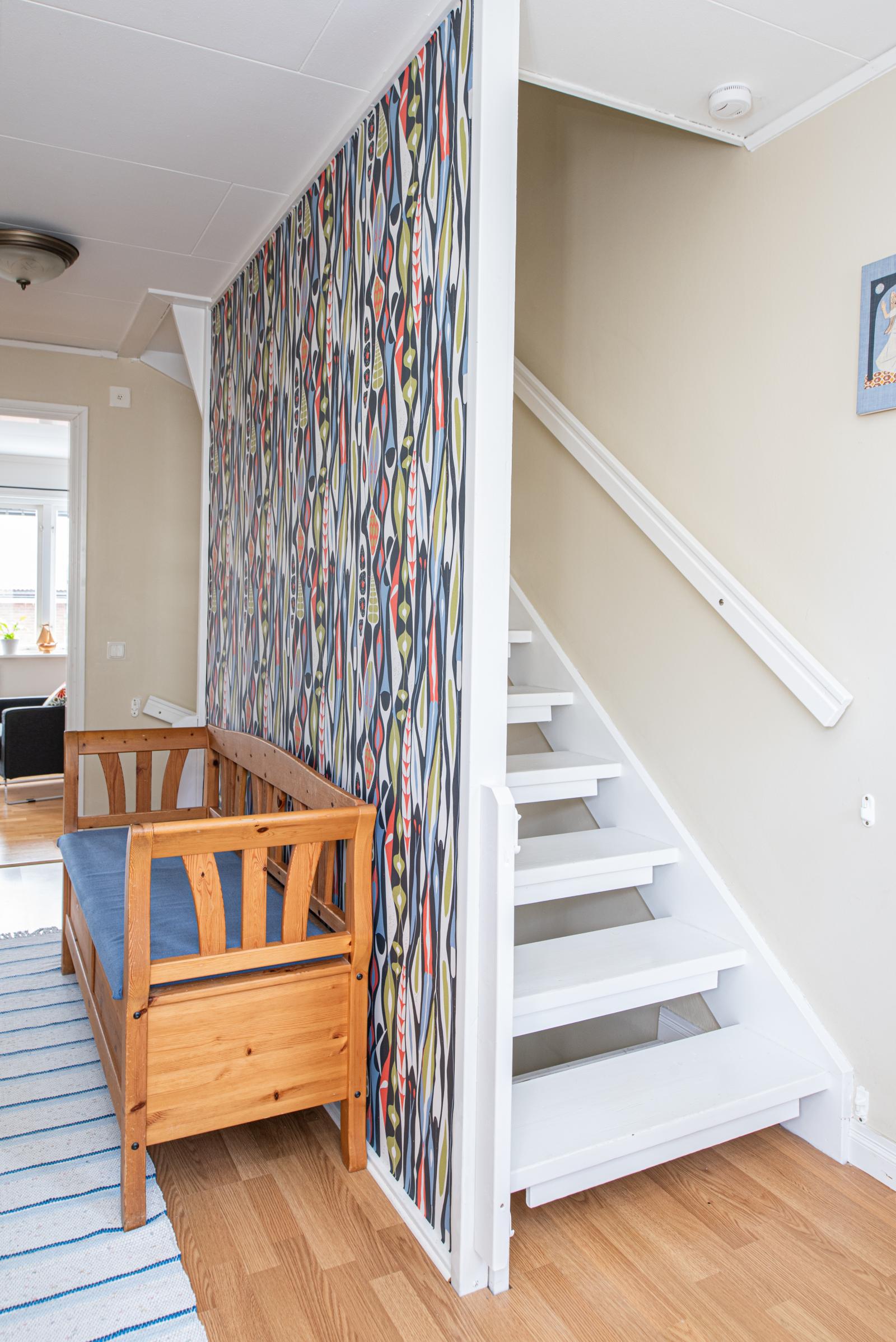 Trappa till övre plan