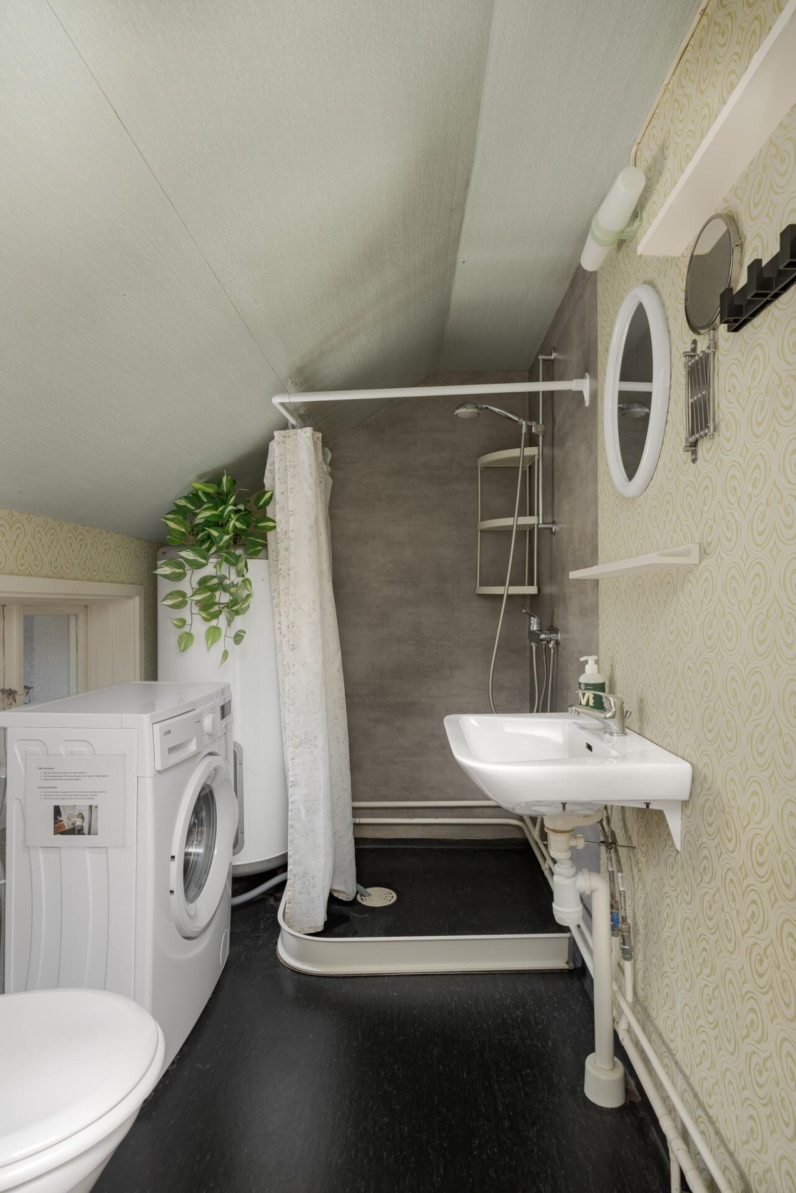 Duschrum/wc övre plan