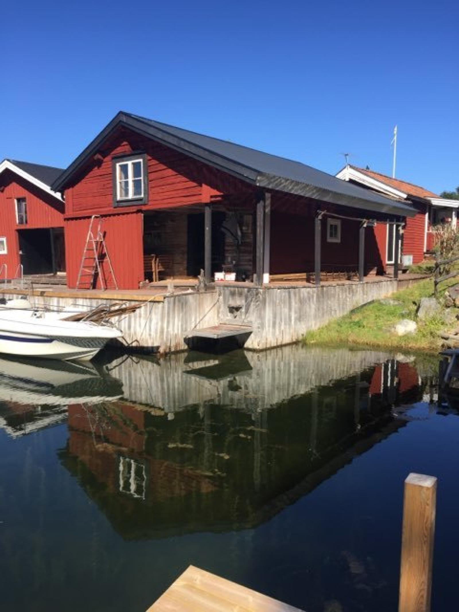 Sjöboden och stugan