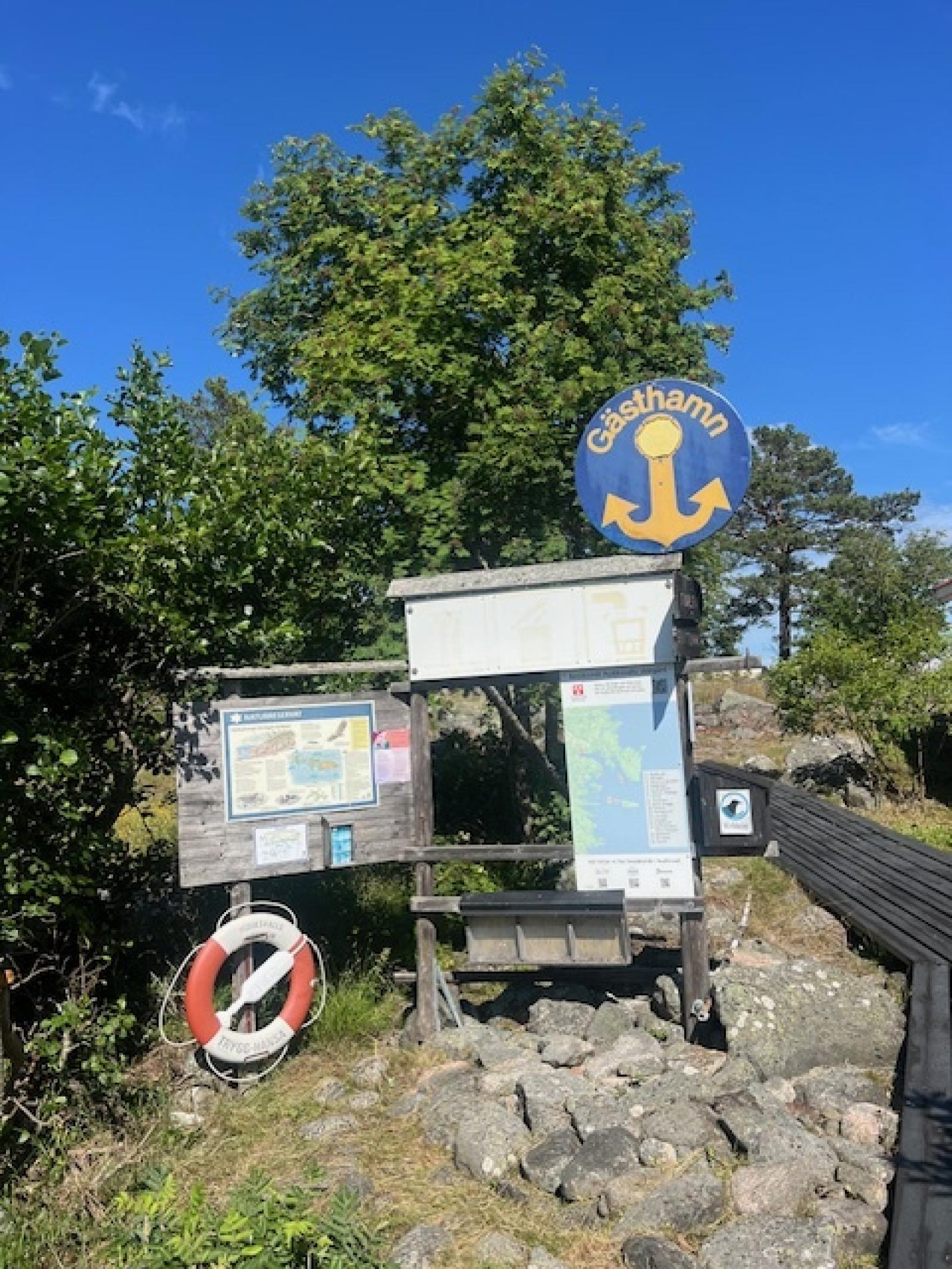 Vid gästbryggan
