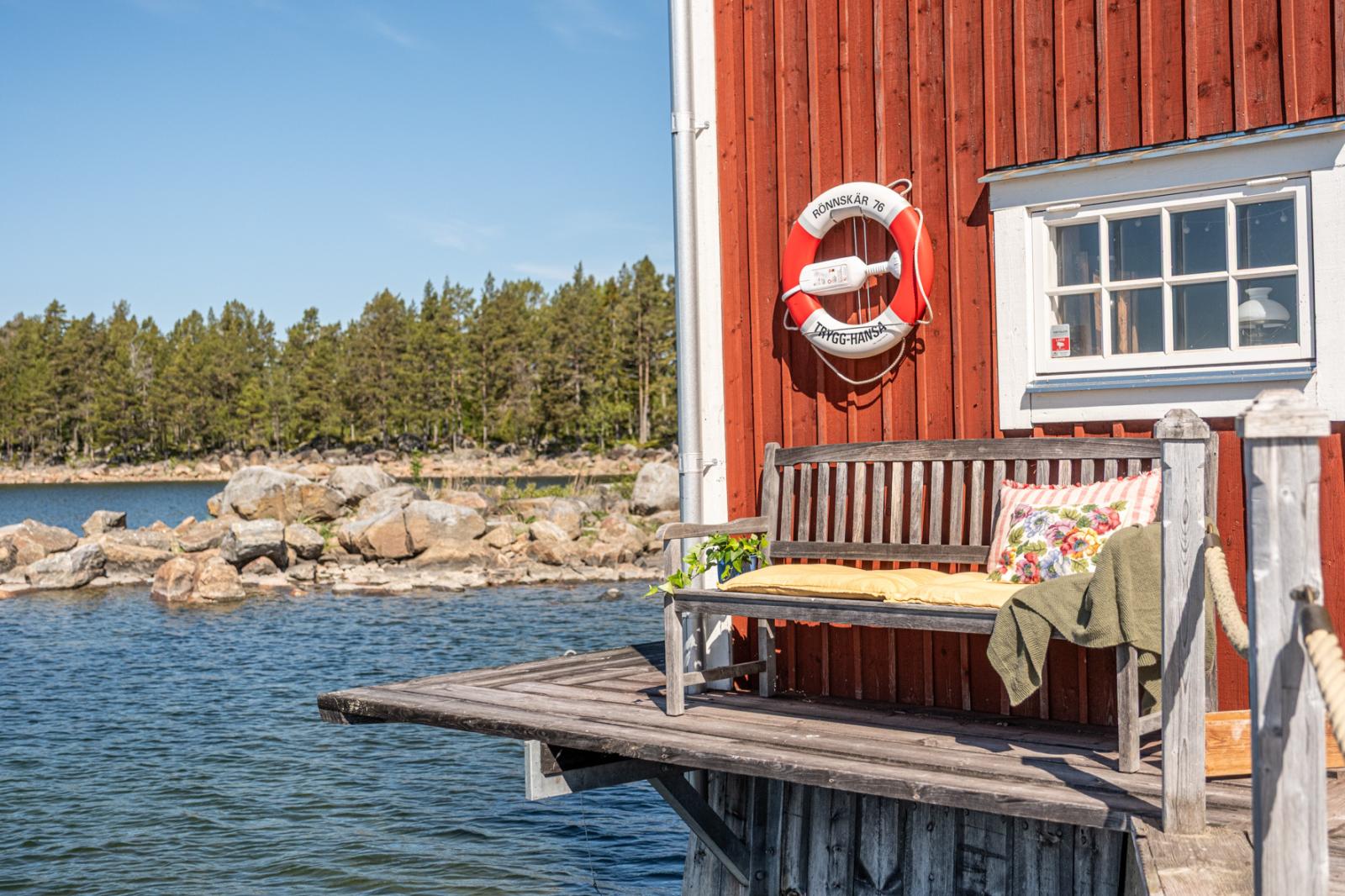 På verandan