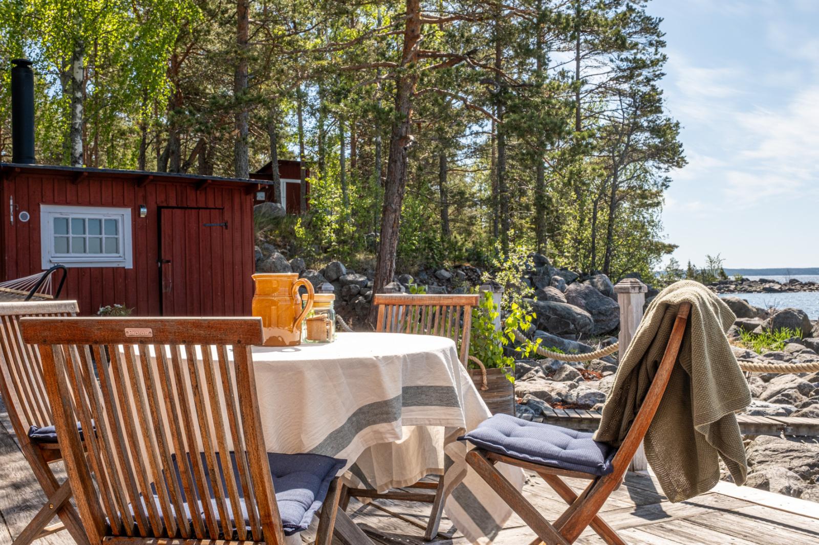 PÅ verandan