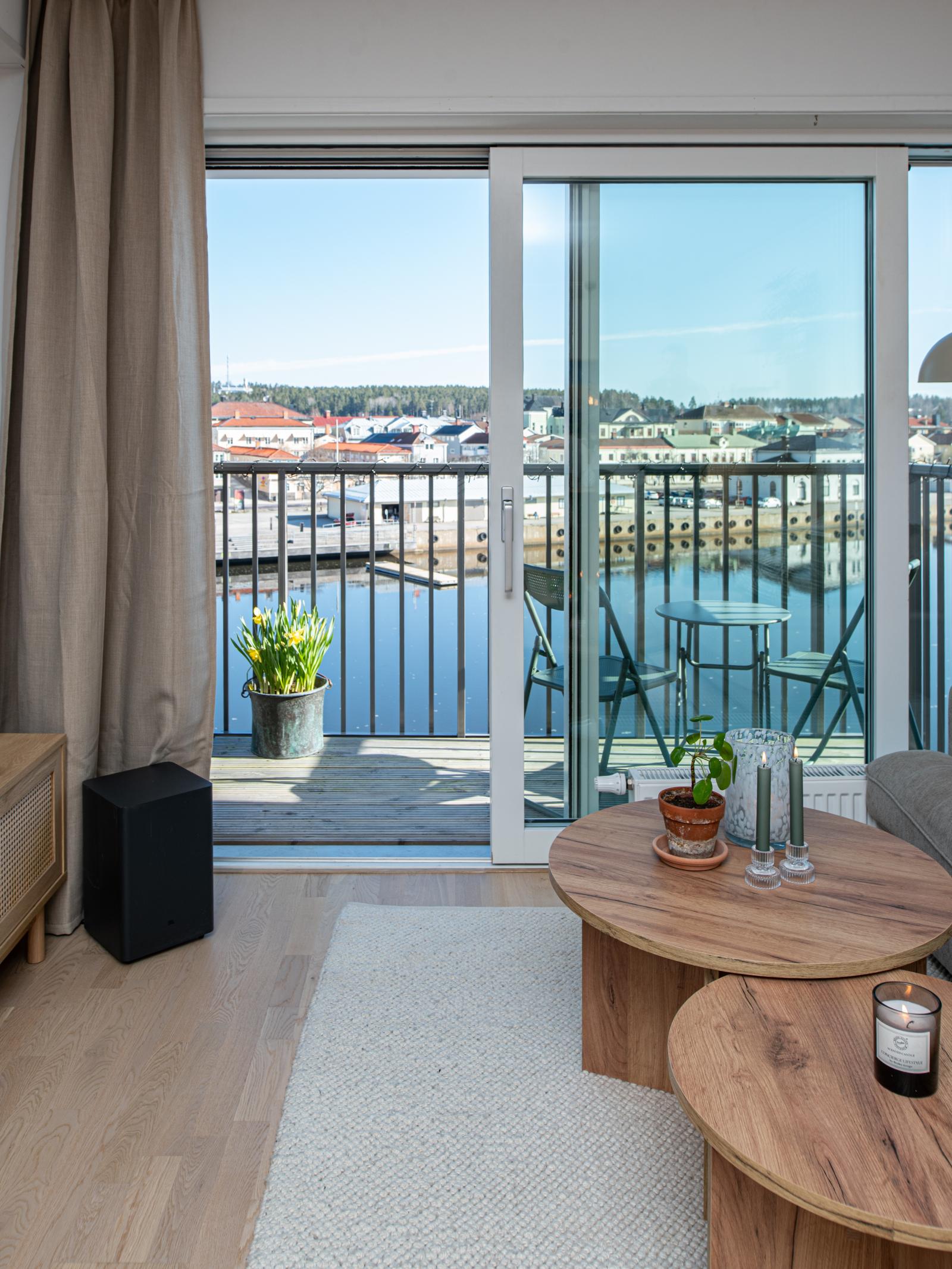 Allrum och kök i öppen planlösning