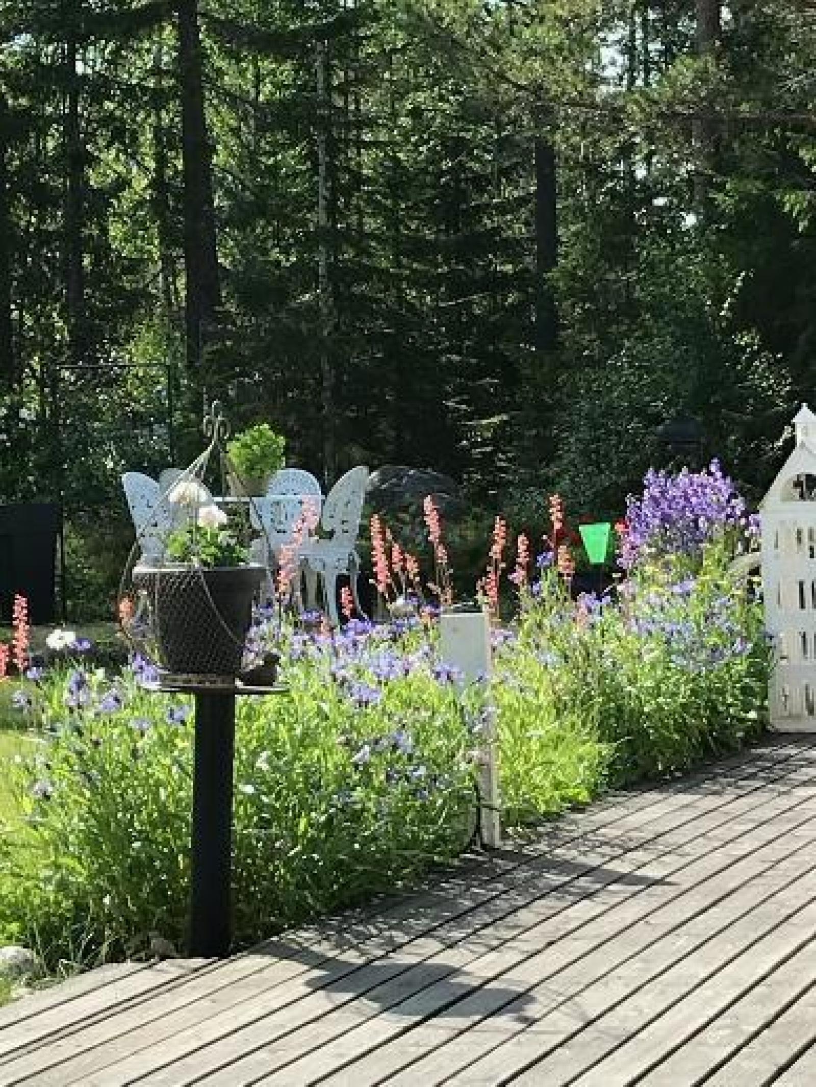 På verandan
