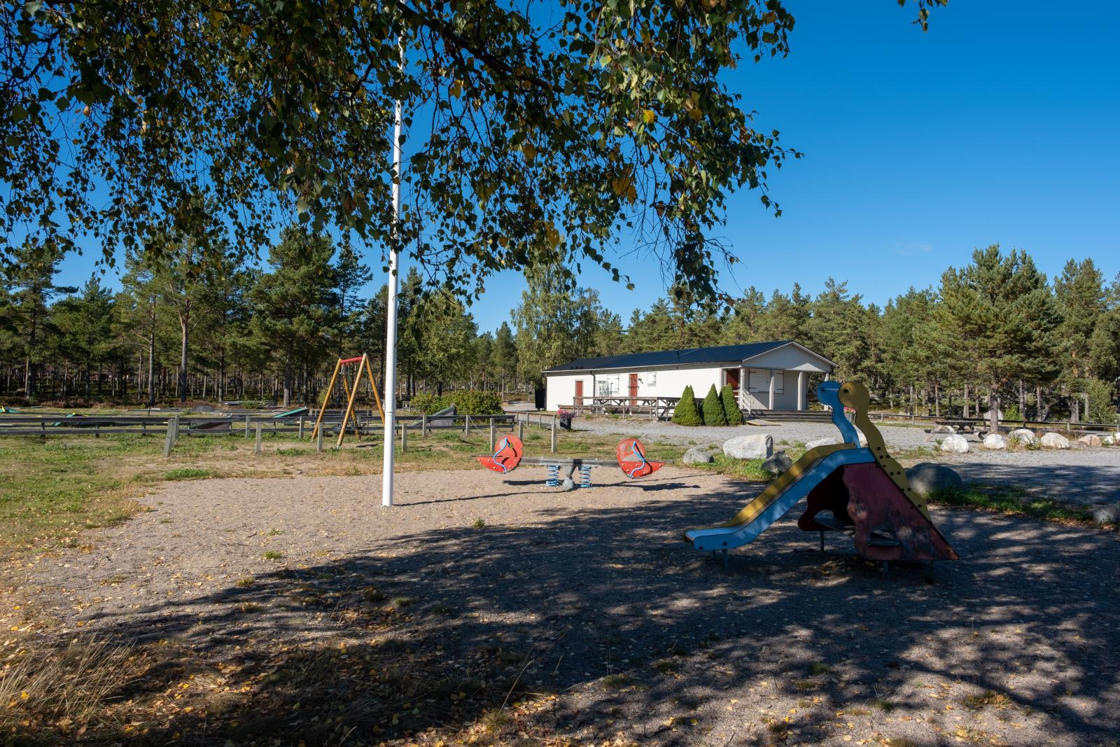 Lekplats/sommarbutiken