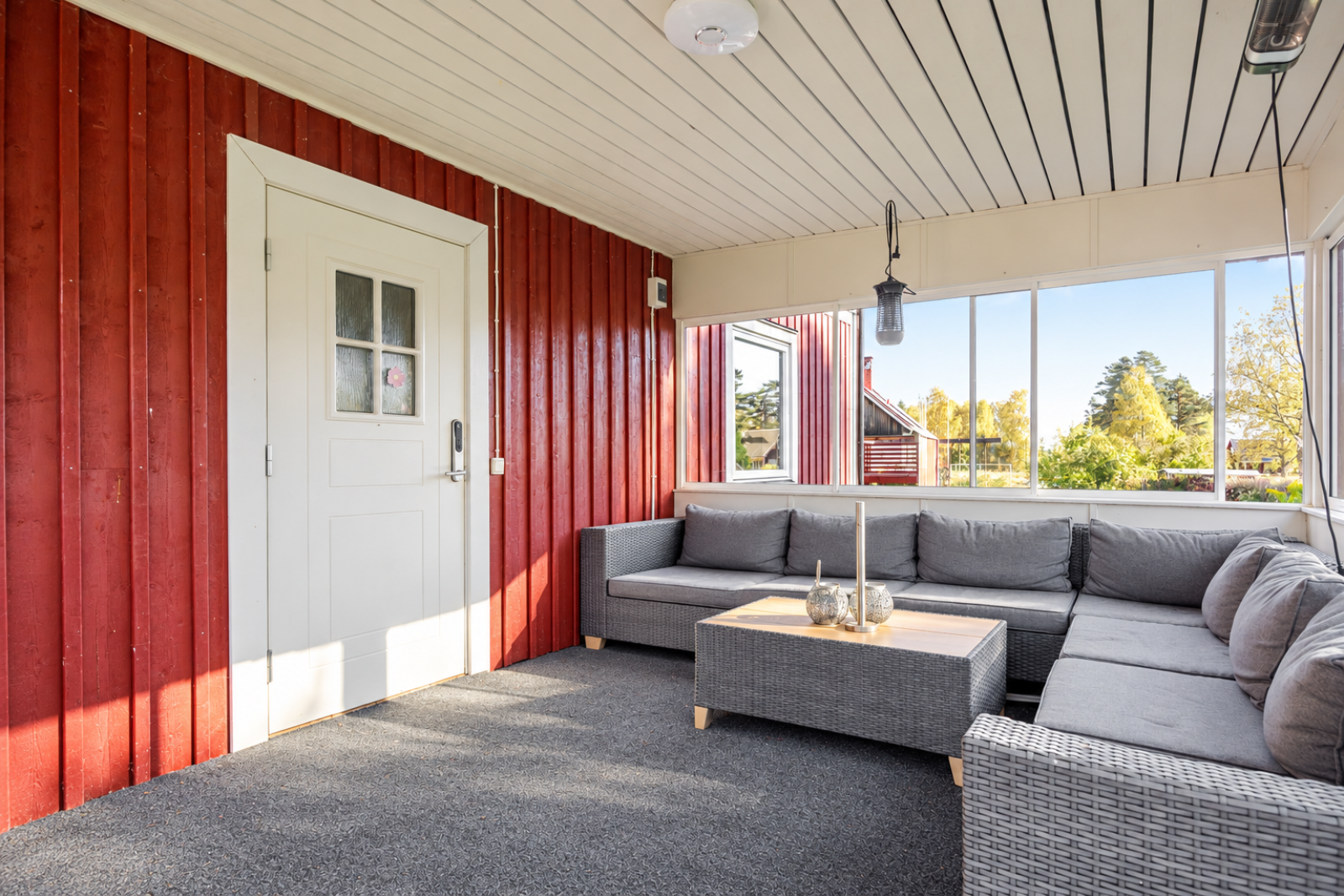 Inglasad veranda/entré