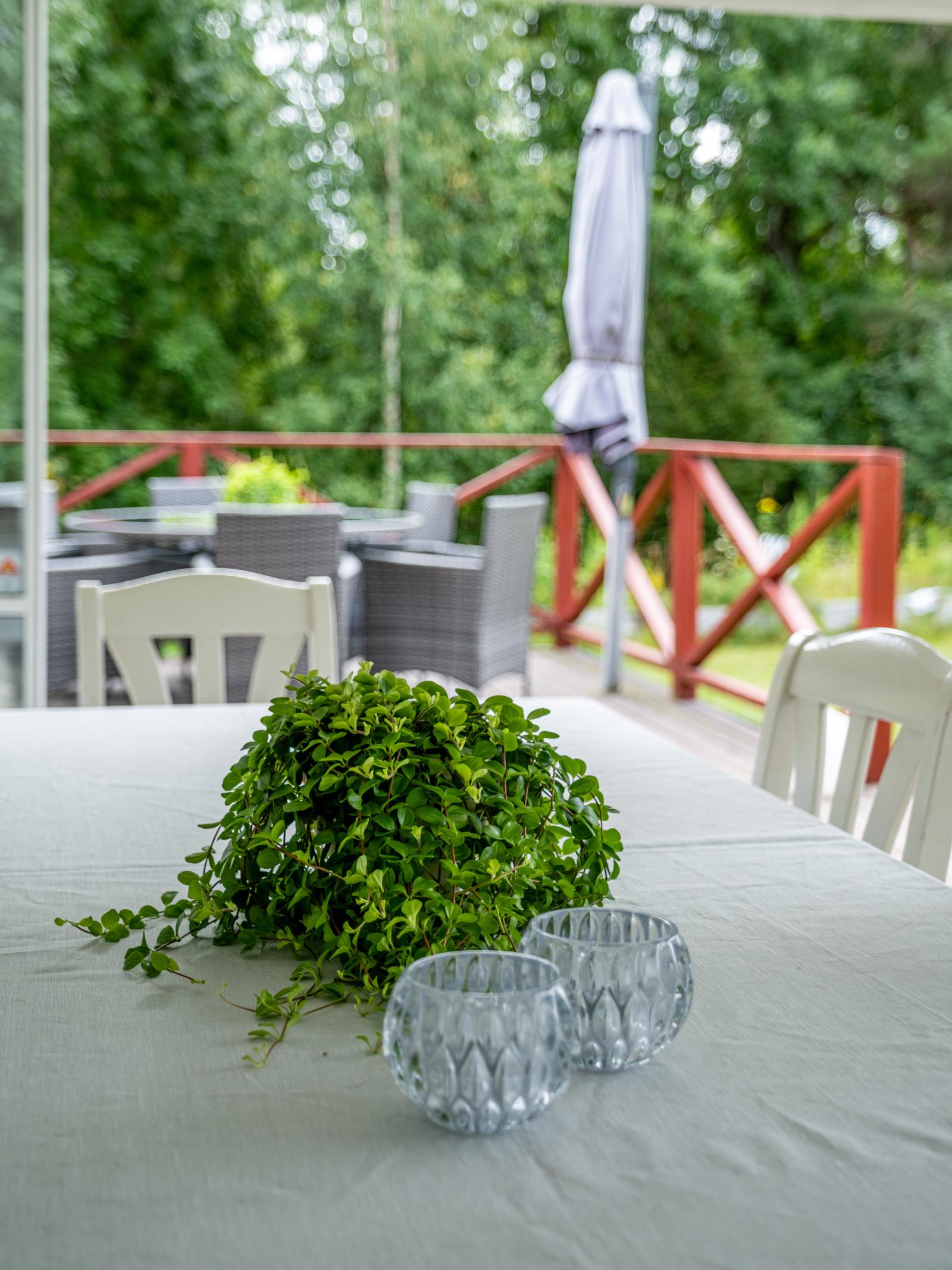 Inglasad veranda
