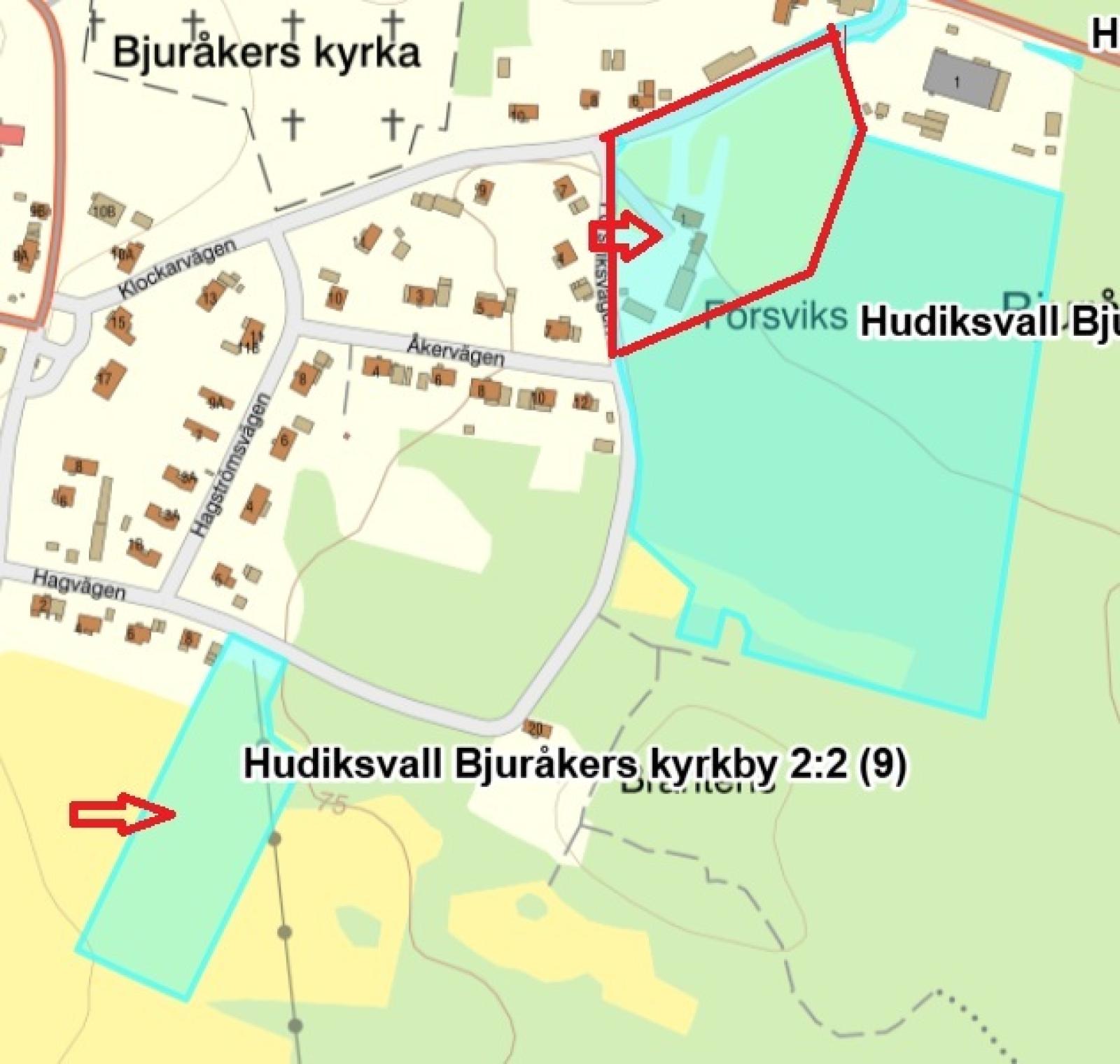 Forsviksvägen 1 karta preliminär
